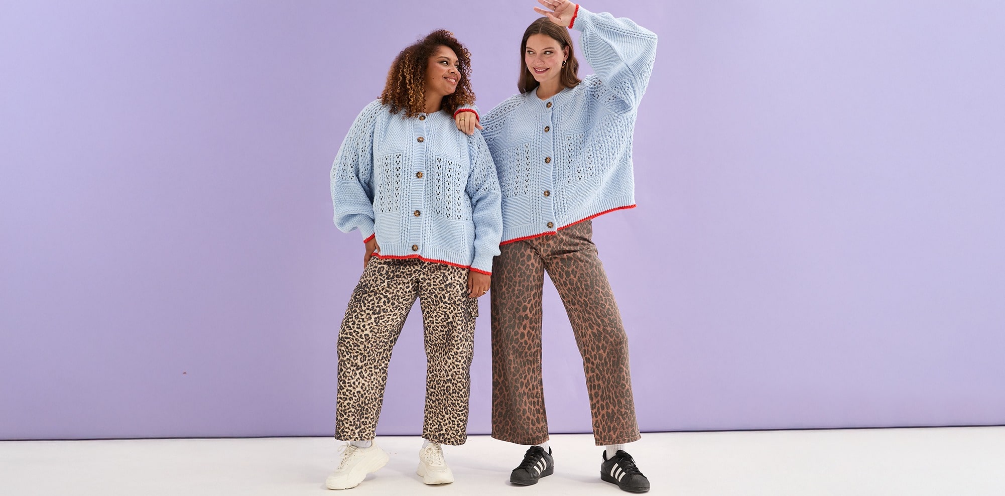 Dani Recycled Cotton Chunky Balloon Sleeve Cardigan - White | Cara