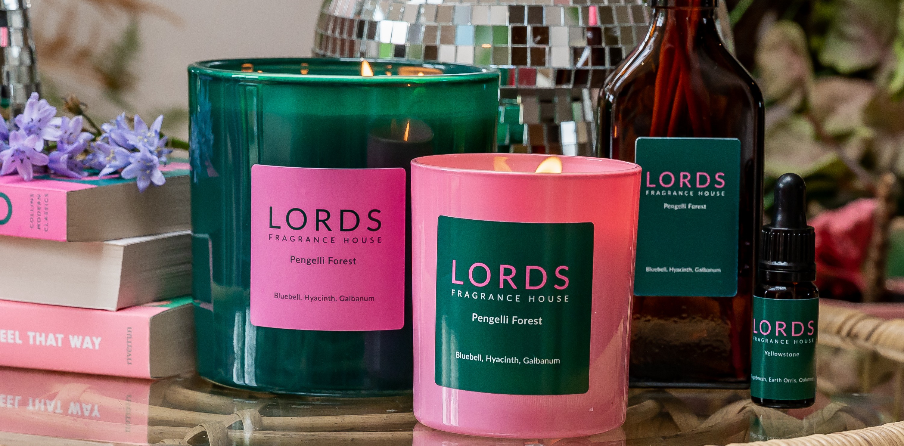 Yellowstone Hand Dipped Tapered Candles LORDS Fragrance House Wolf