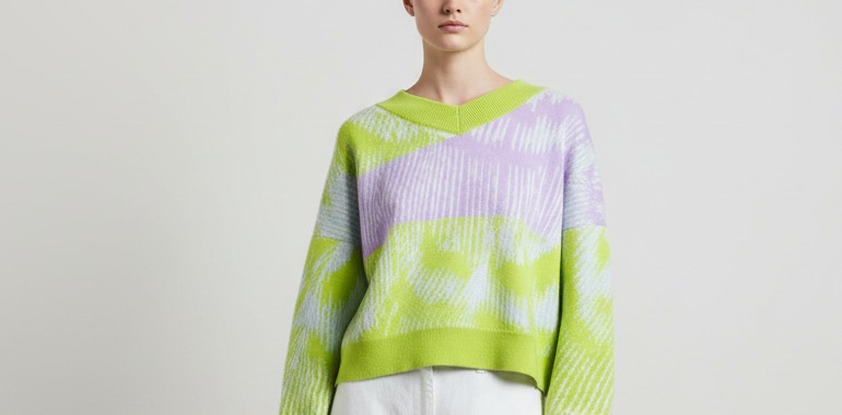 Volucer Pattern Merino Wool Scarf Forest Men | Essien & Emre | Wolf ...
