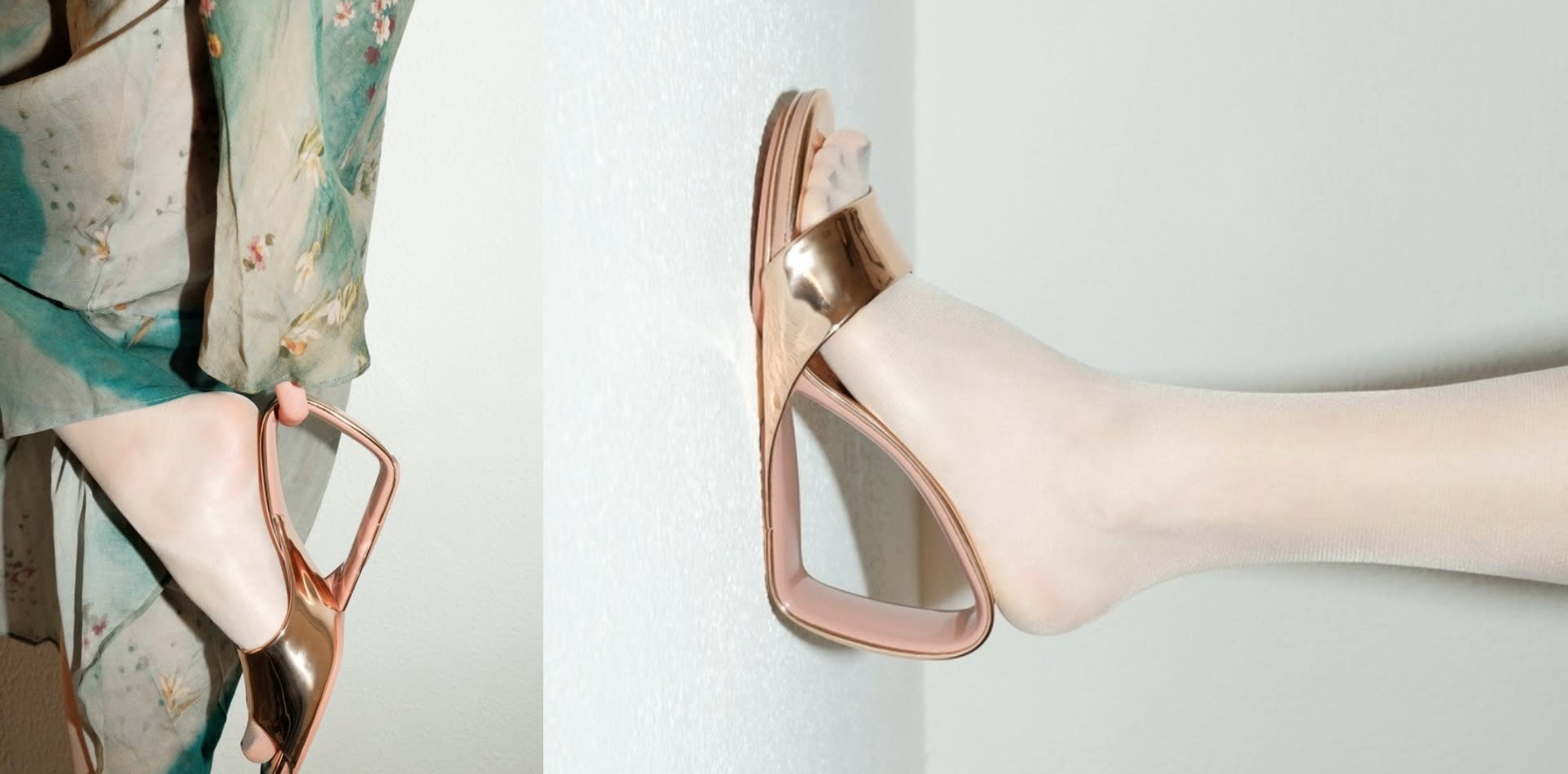 Delta Wedge Sandal - Radiant | United Nude | Wolf & Badger Delta Wedge Sandal - Radiant | United Nude | Wolf & Badger
