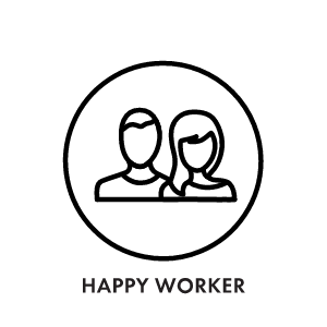 Happy worker