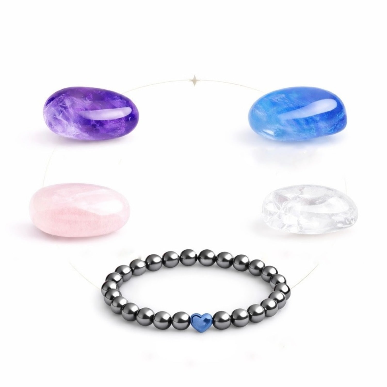 Aquarius Zodiac Crystal Box | MINERALGEMS ✩ STUDIO | Wolf & Badger