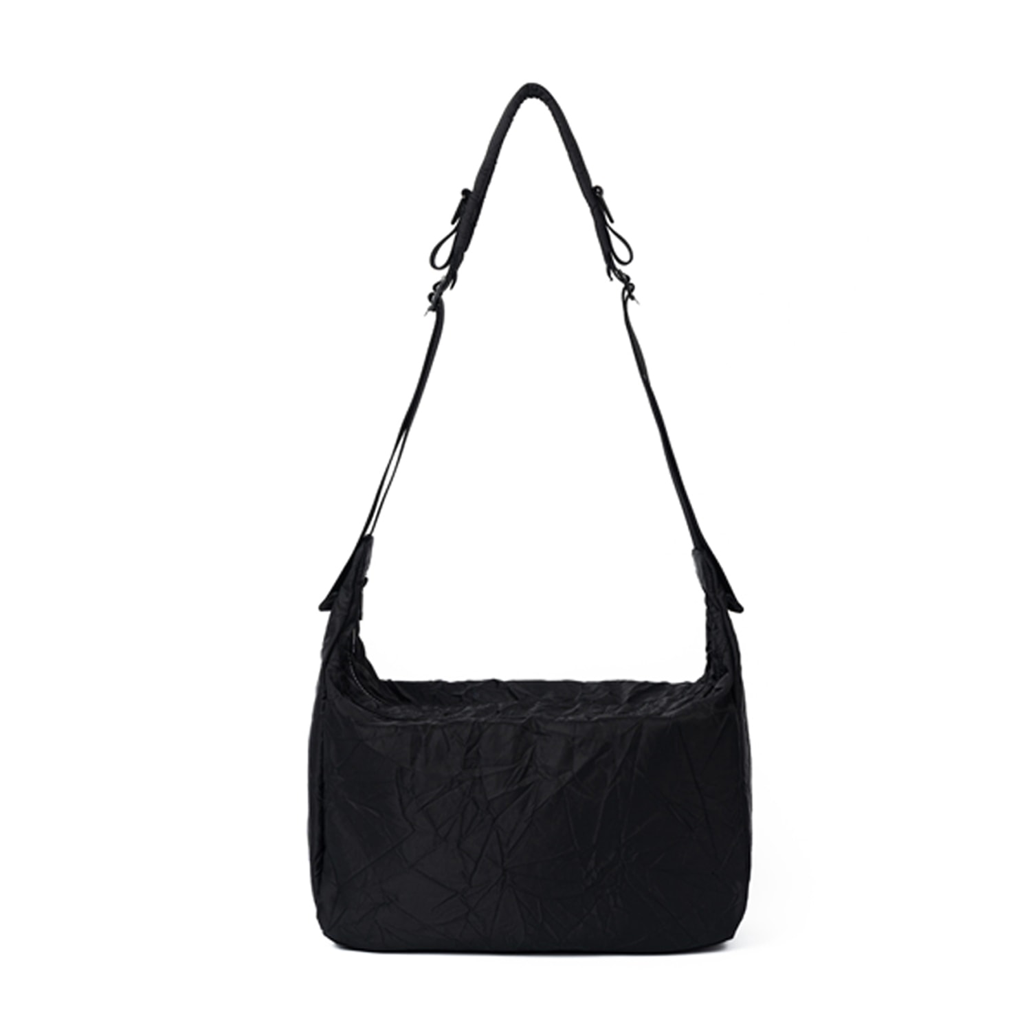 Ark Messenger Bag - Crease Black | HAH ARCHIVE | Wolf & Badger