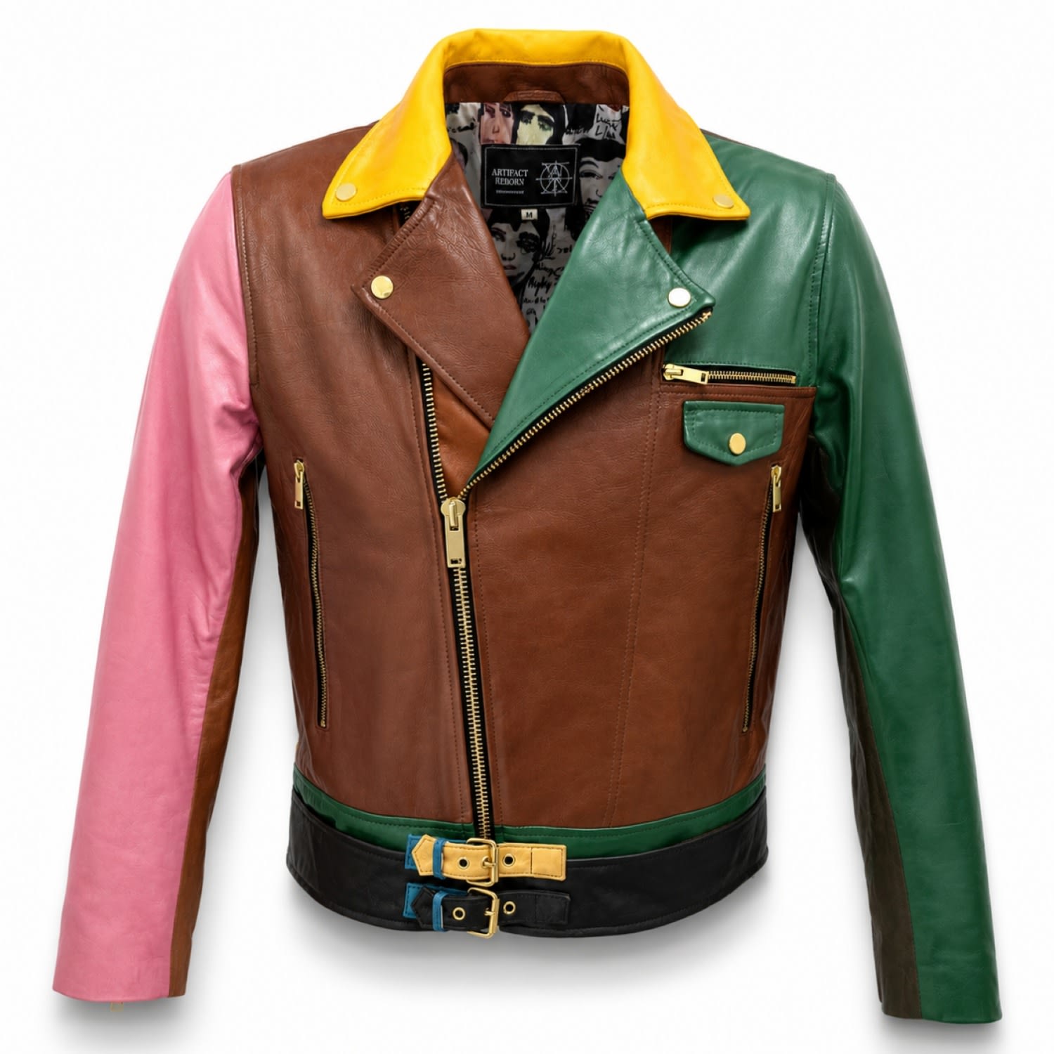 ミュージシャン JUST LIKE DAT REPLICA JACKET Artifact Theory Men Biker Jacket | ZastaStudio | Wolf & Badger