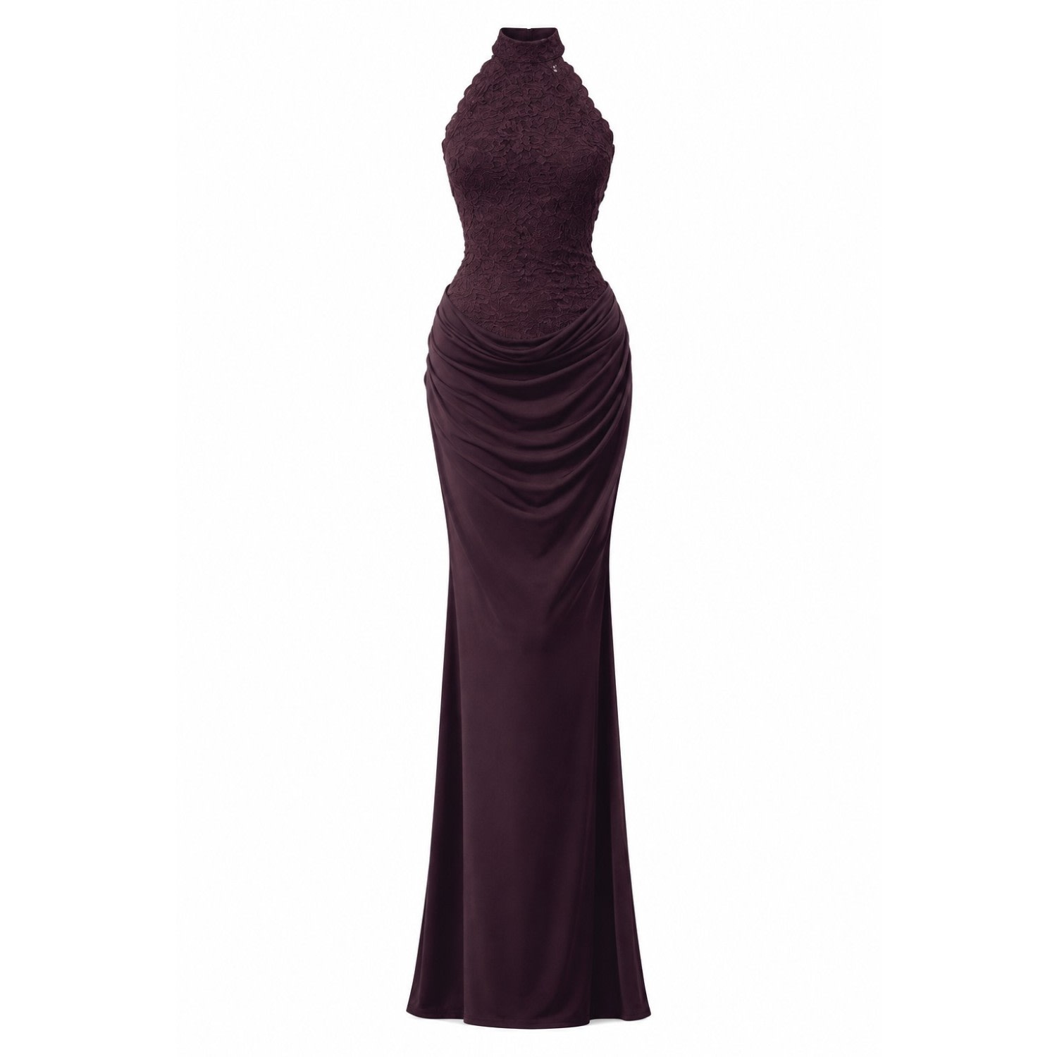aurora bridesmaid dresses Draped Halterneck Lace Maxi Dress | Celestine & Mae Funko Pop! 1362 Disney above the knee It features an off Size:2 1/2