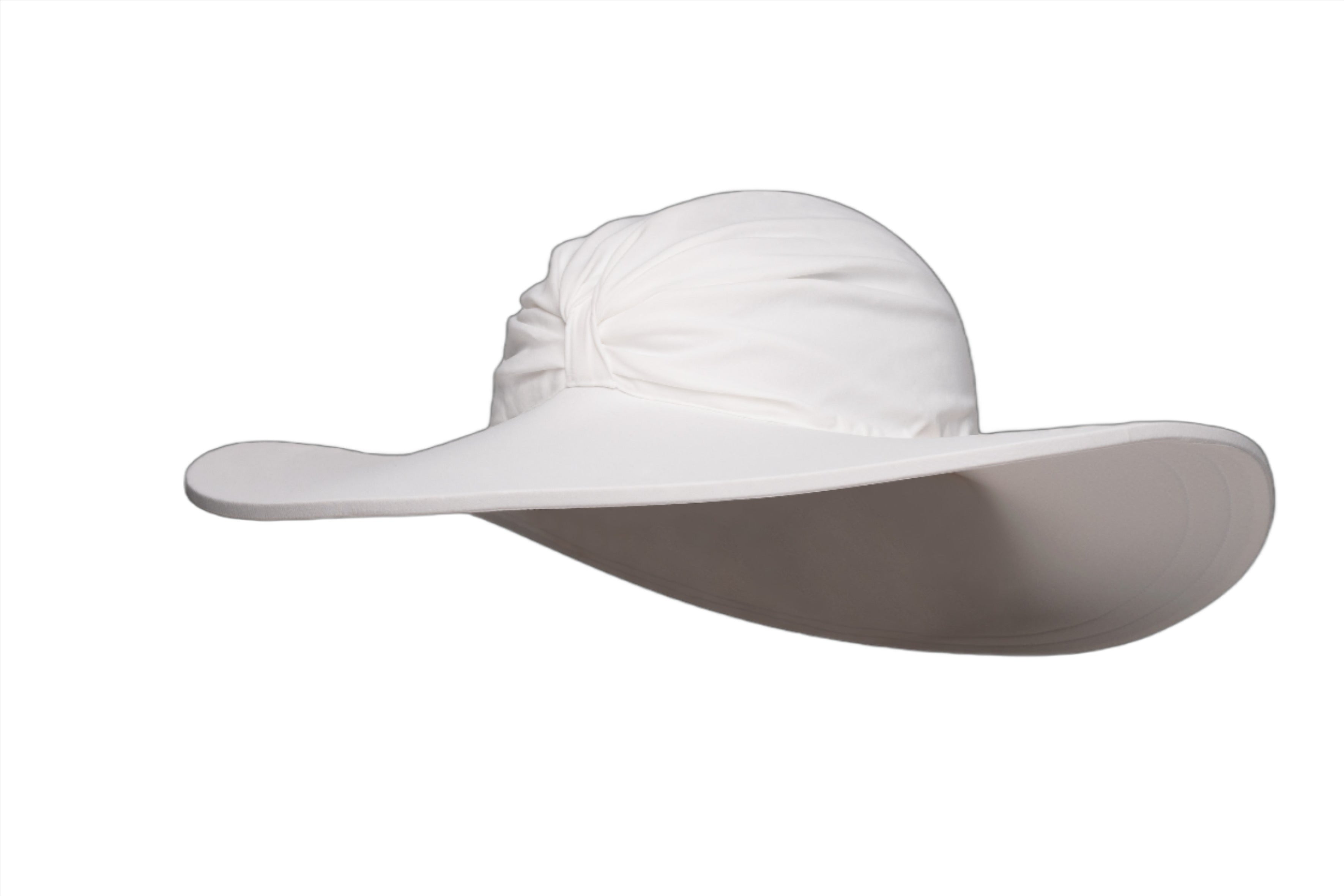 White Sun Hat Sun Goddess Bucket Hat, White, UPF50+ main image 2