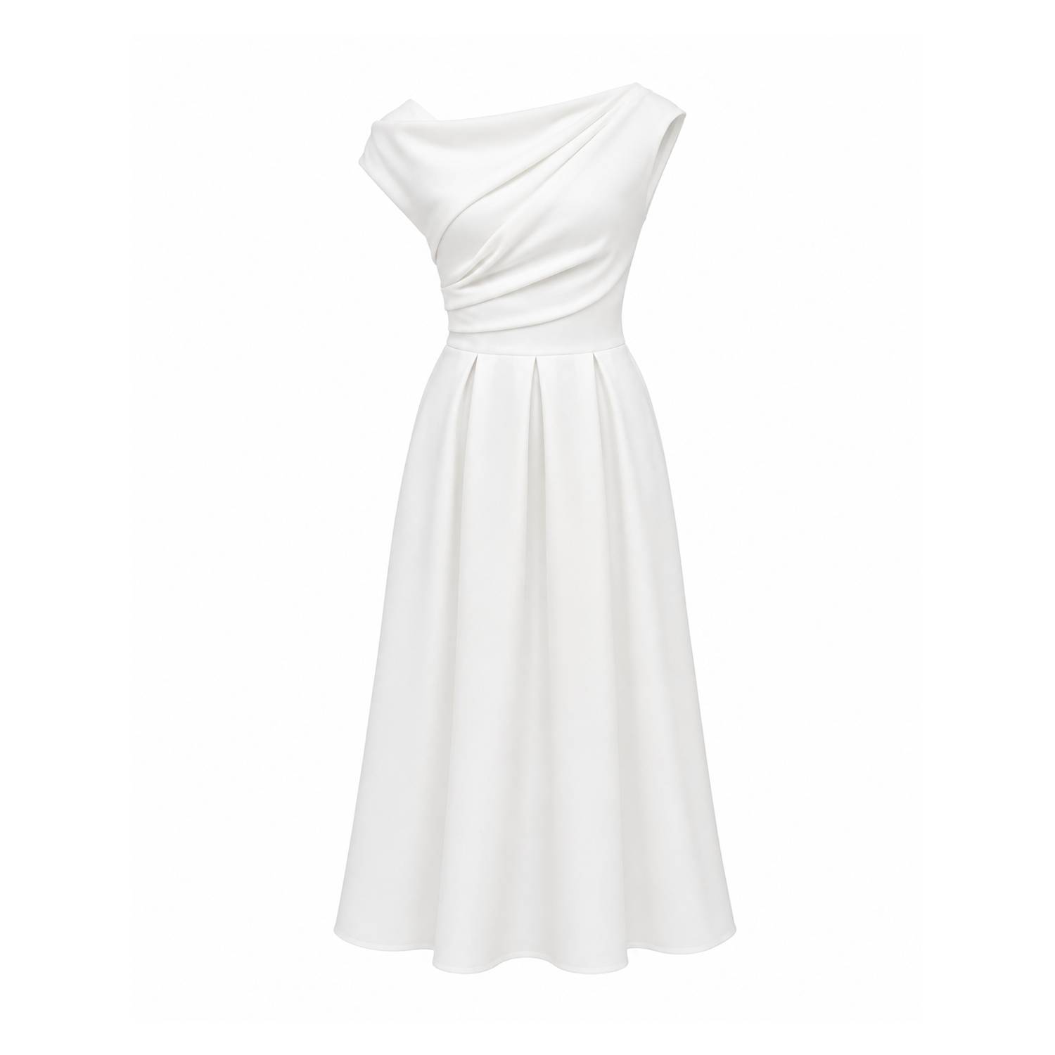 white formal skater dress Picture Perfect White Skater Dress