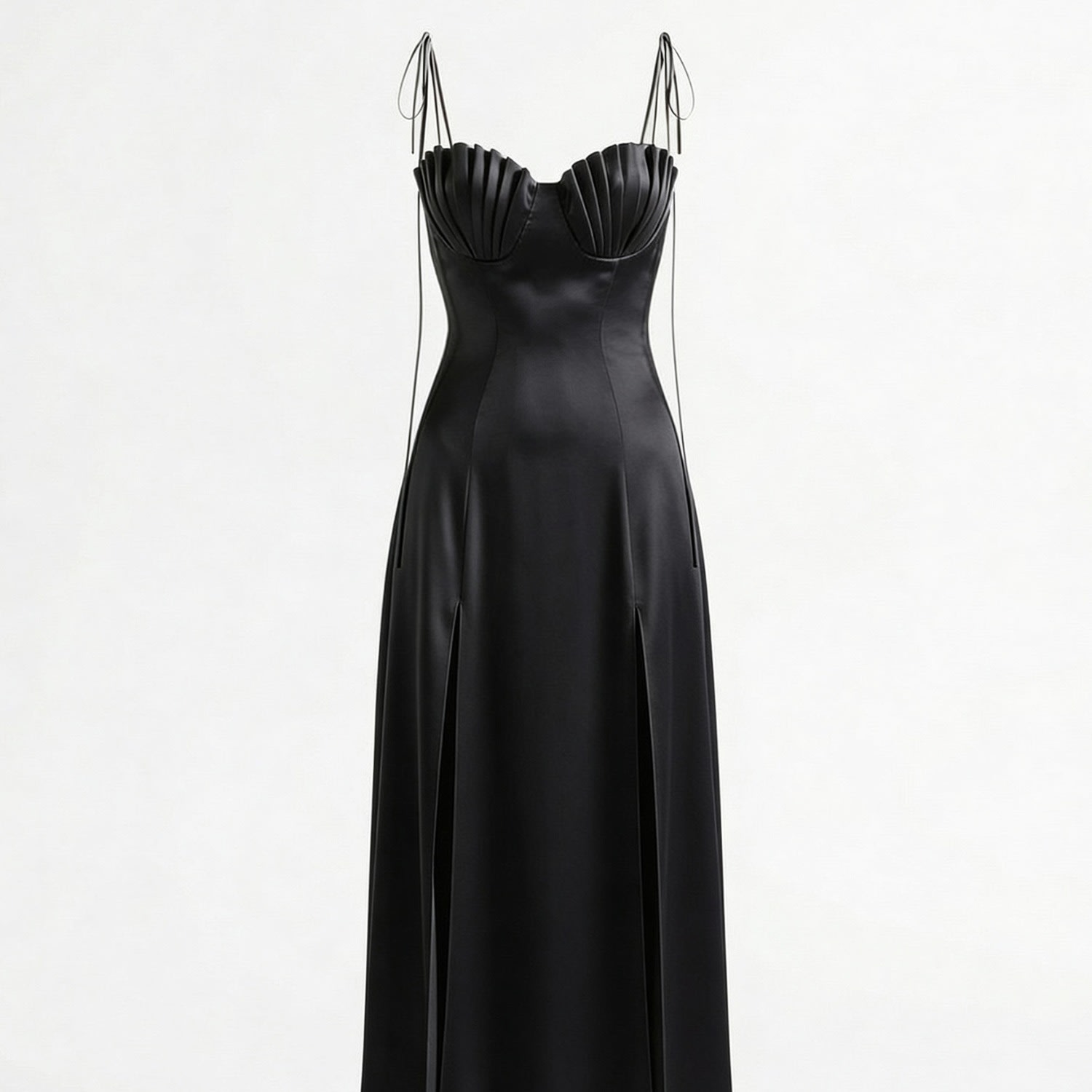 Black Mermaid Dress | La Musa | Wolf & Badger