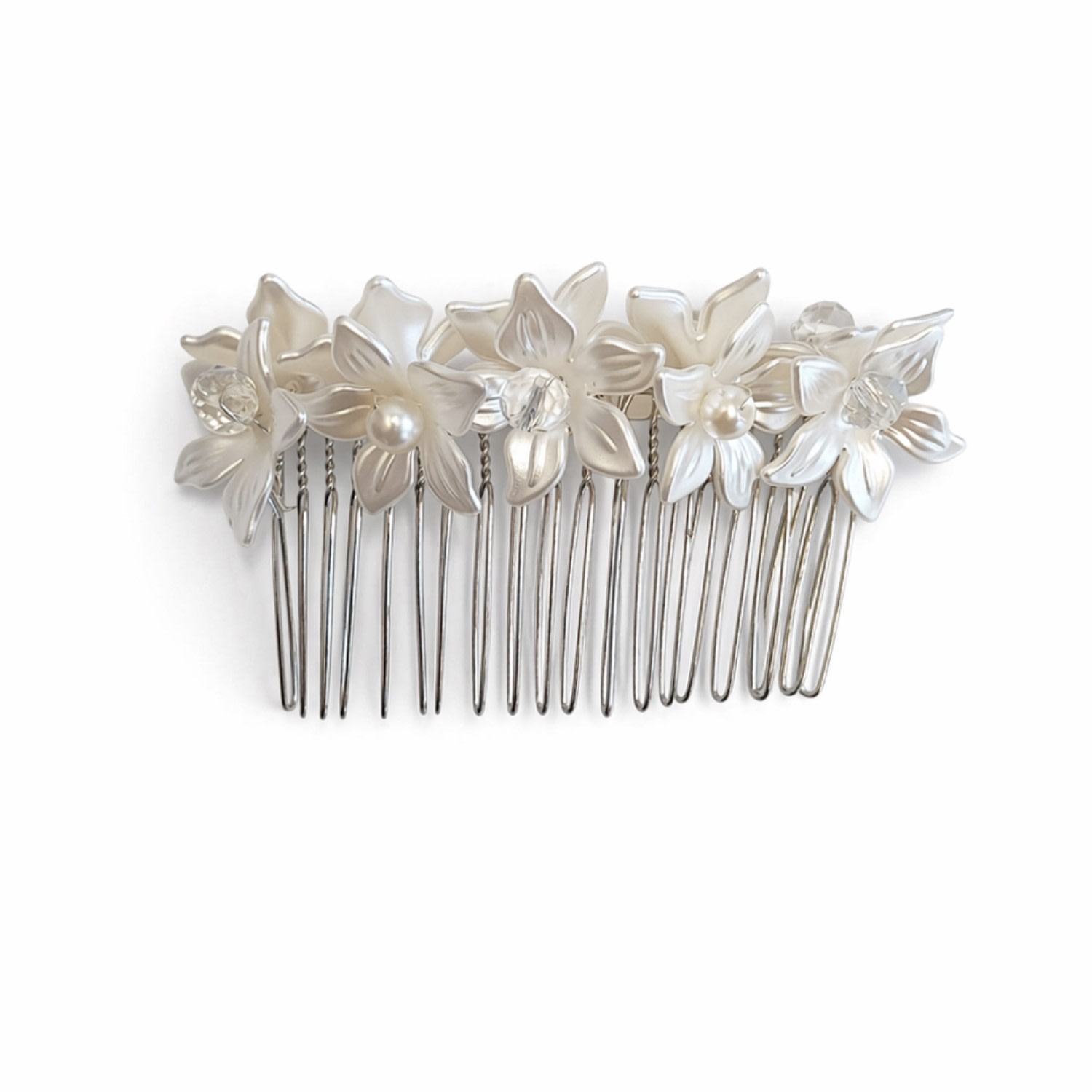 Bride- Mother Of Pearl Hair Comb | Nuvv Collection | Wolf 