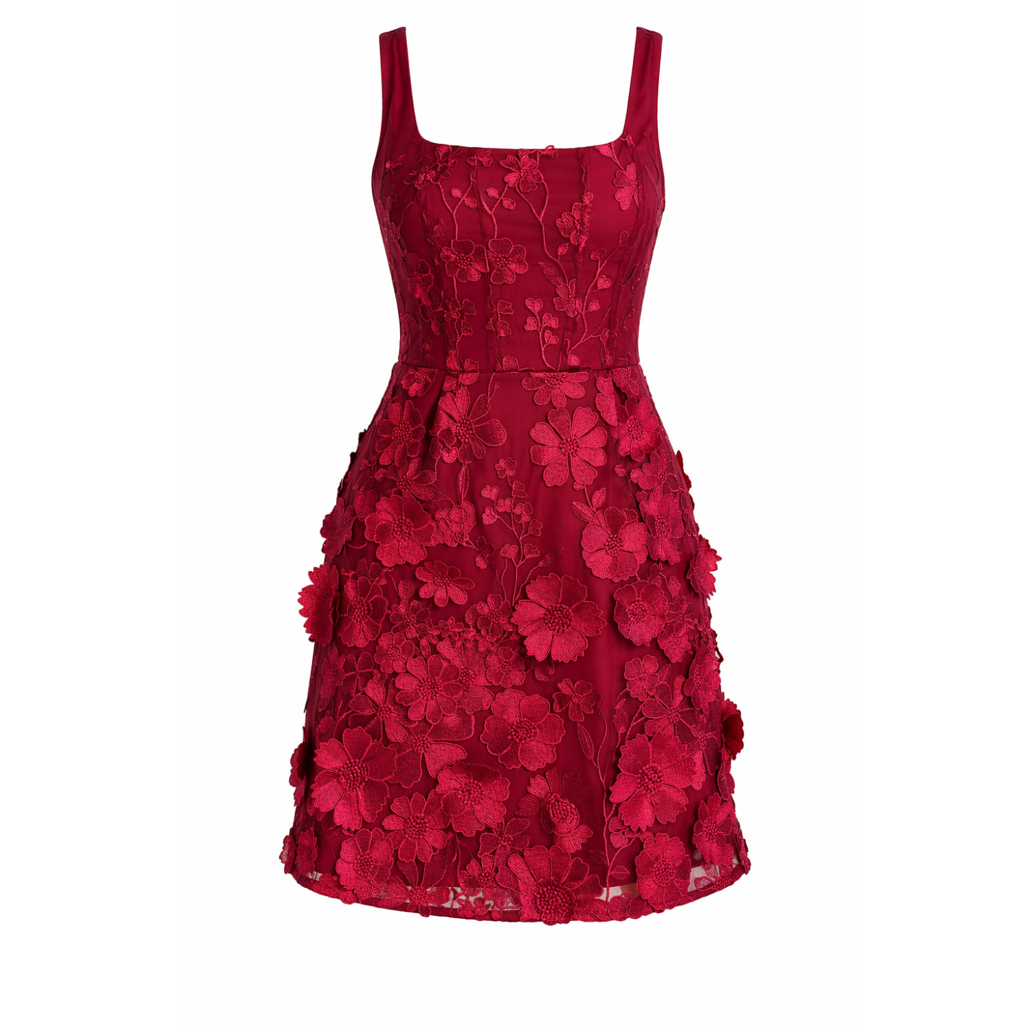 fitted lace wedding dress Cleobella Cosette Mini Dress