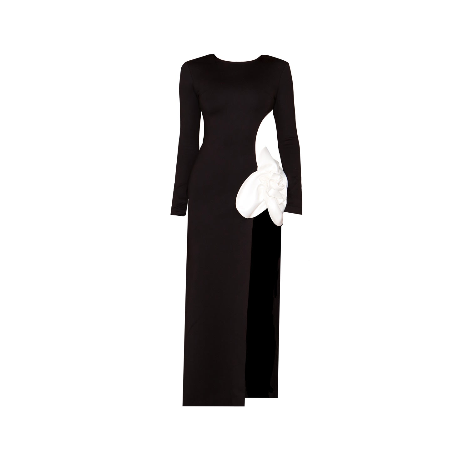 Delfi Collective Chloe Long Dress - Black