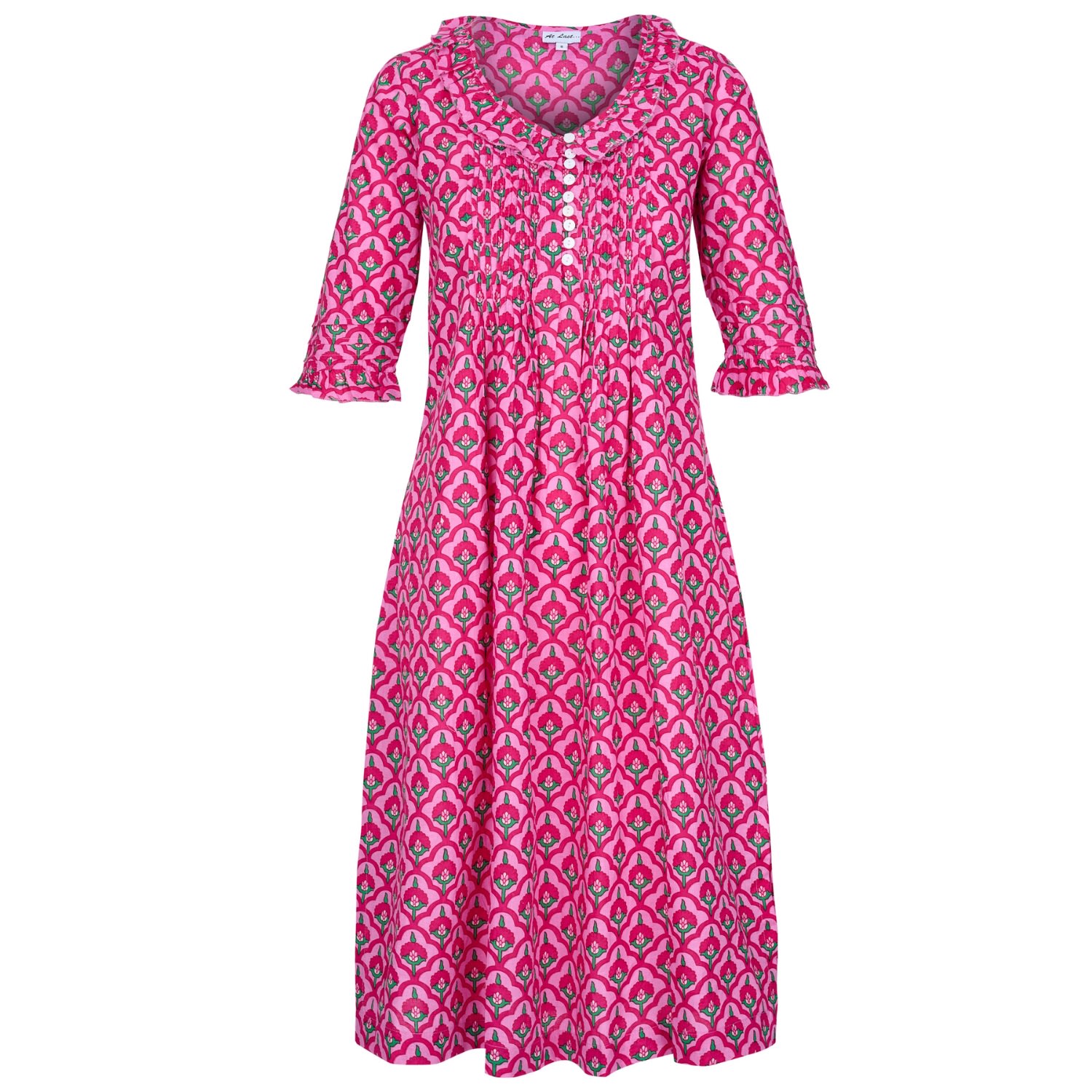 moroccan cotton dress Moroccan print captivated in tassel modest maxi dress