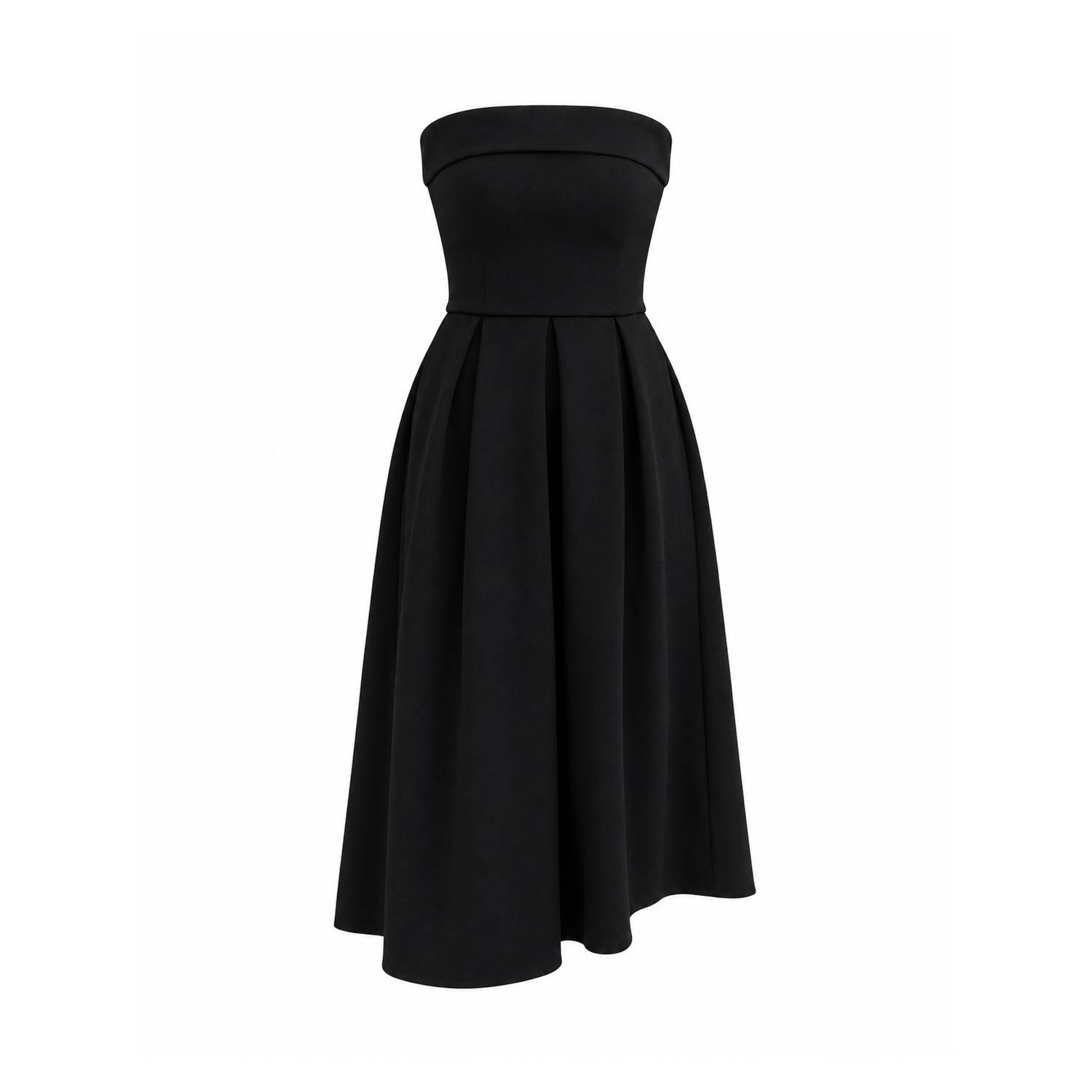 black bandeau midi dress Rustic bandeau midi dress - Women
