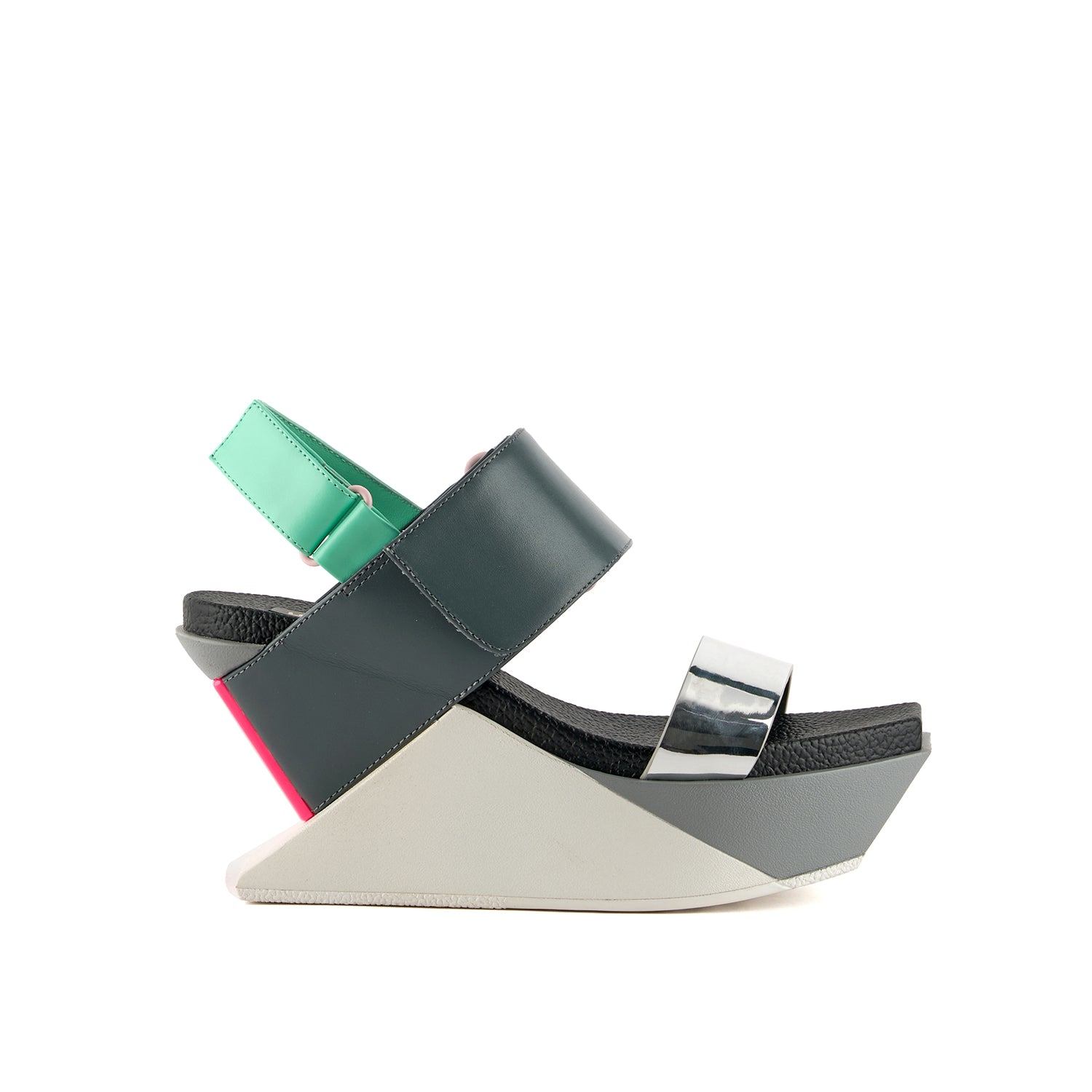 Delta Wedge Sandal - Future Mix | United Nude | Wolf & Badger
