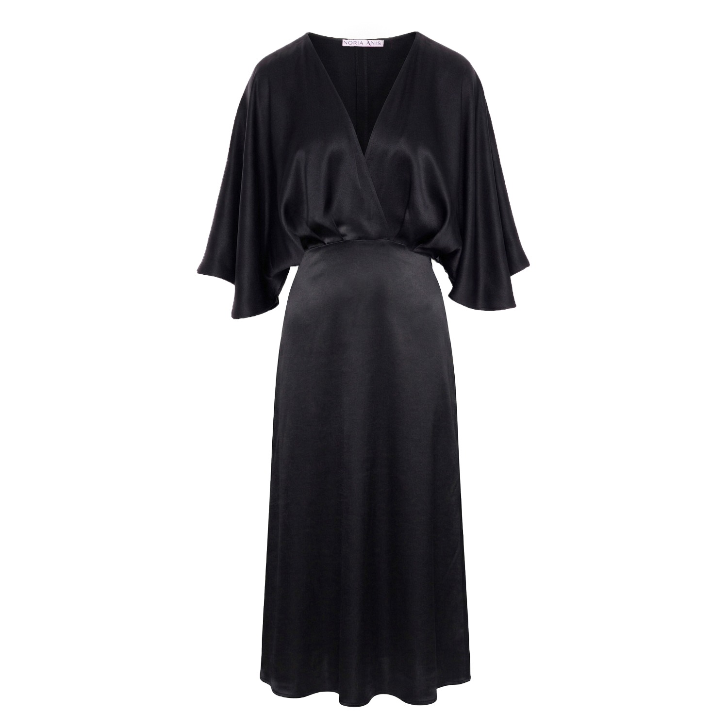 silk batwing dress Imelda Batwing Dress