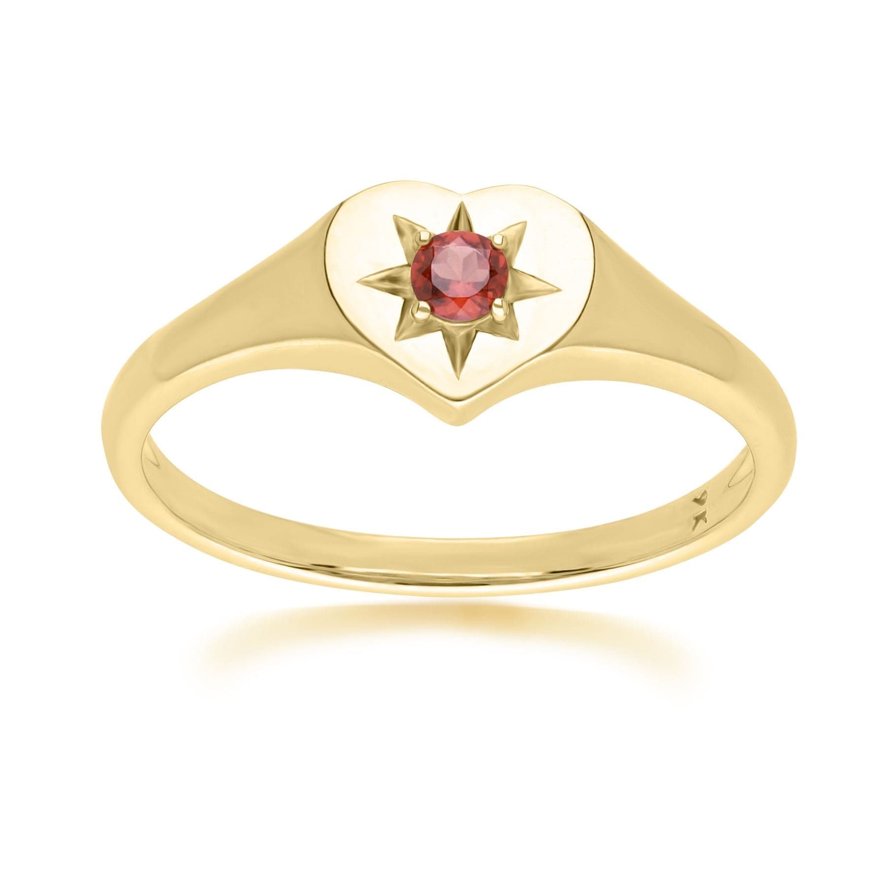Garnet heart ring clearance