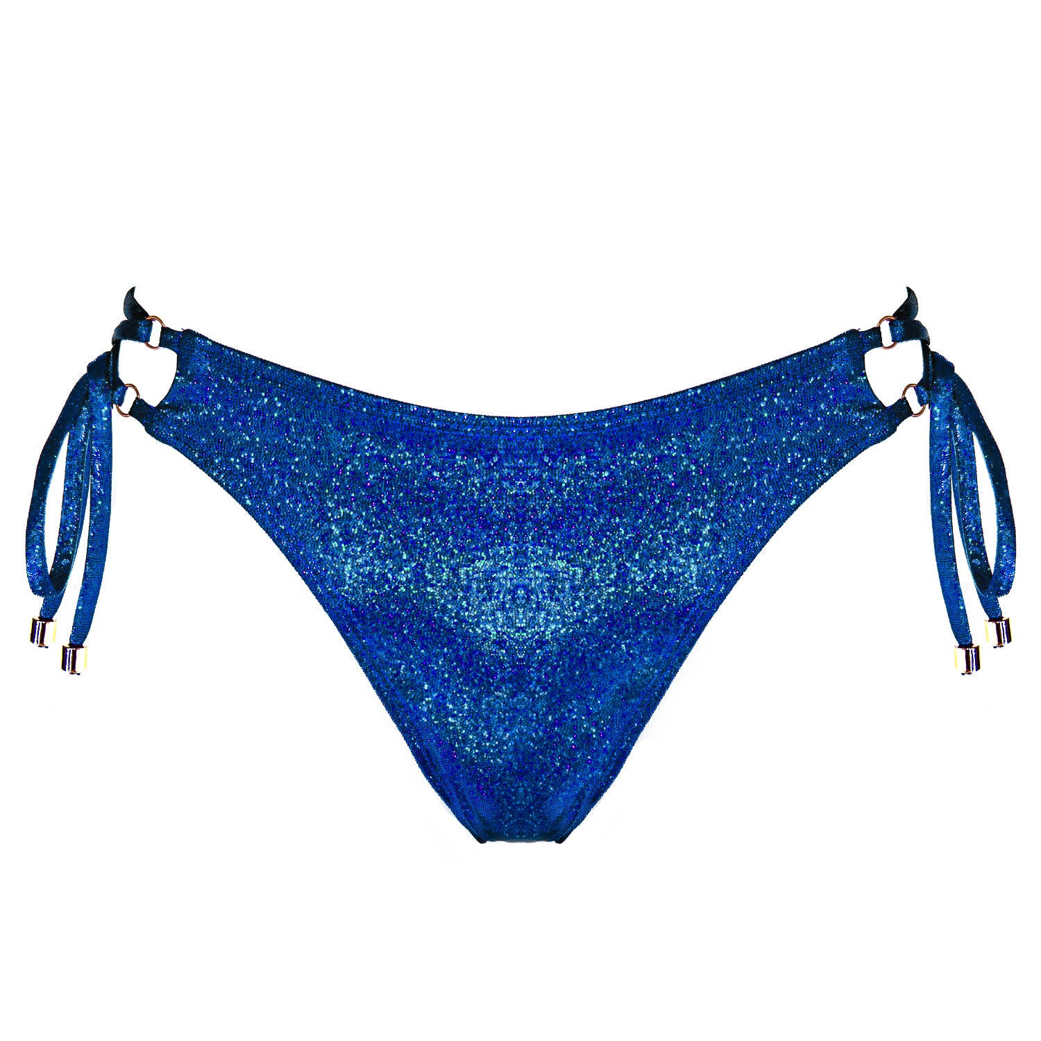 Eden Scrunch Bottom - Blue Sapphire Glitter | Enez Swim | Wolf