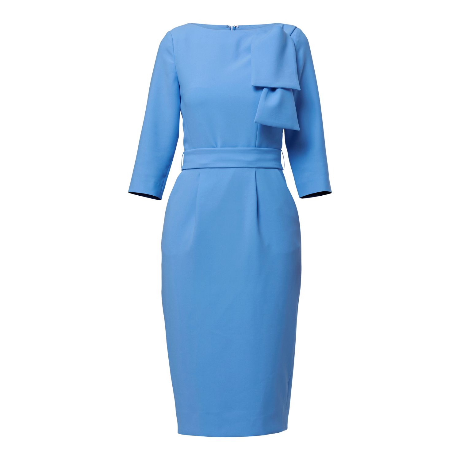 Esme Cornflower Blue Dress | Helen McAlinden | Wolf & Badger