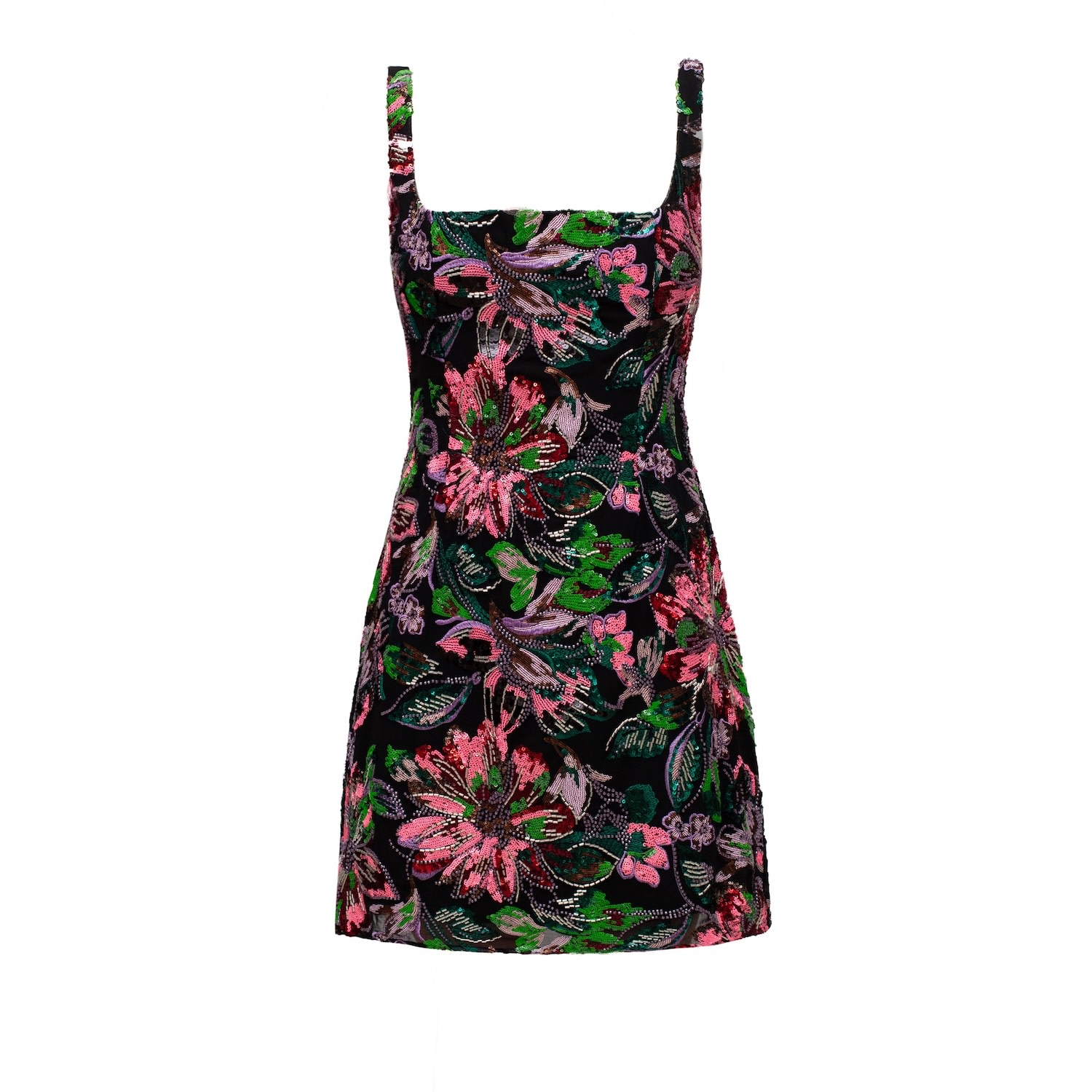 Undress Esme Sequin-embroidered Mini Dress - Black
