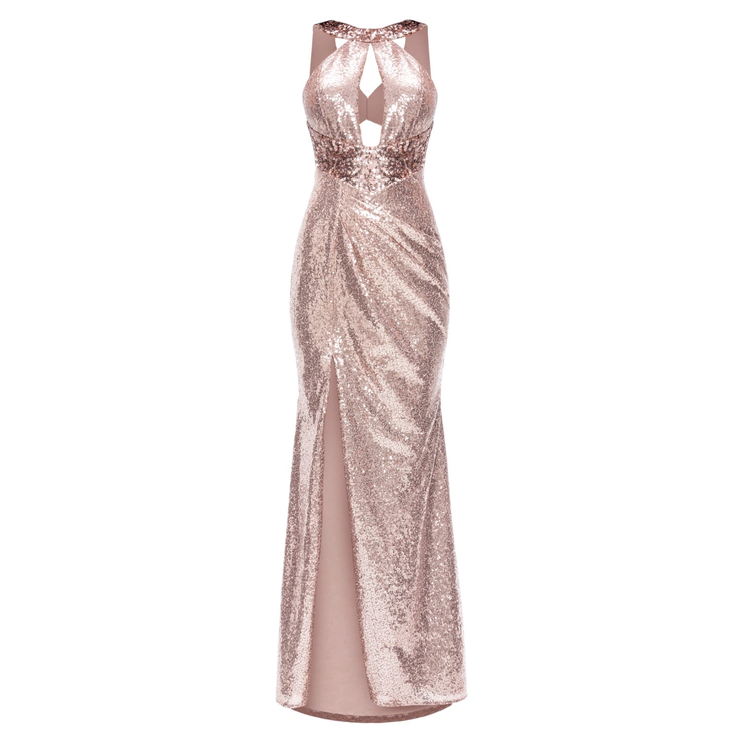 Evening Gown Casadei Champagne Pink | Angelika Jozefczyk