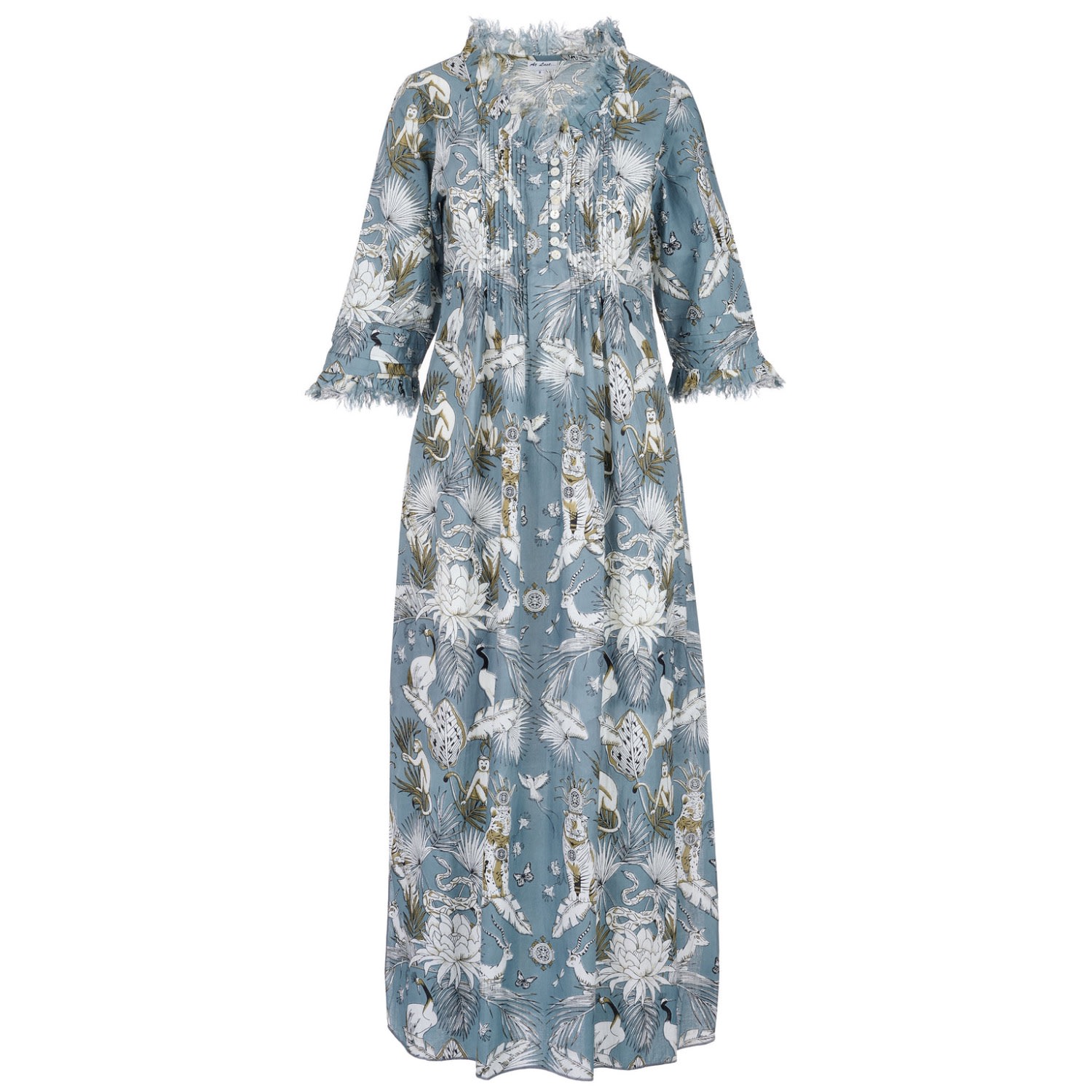 chinese dress ladies Genevieve Cotton Lace Maxi Dress – No. 14 main image 1