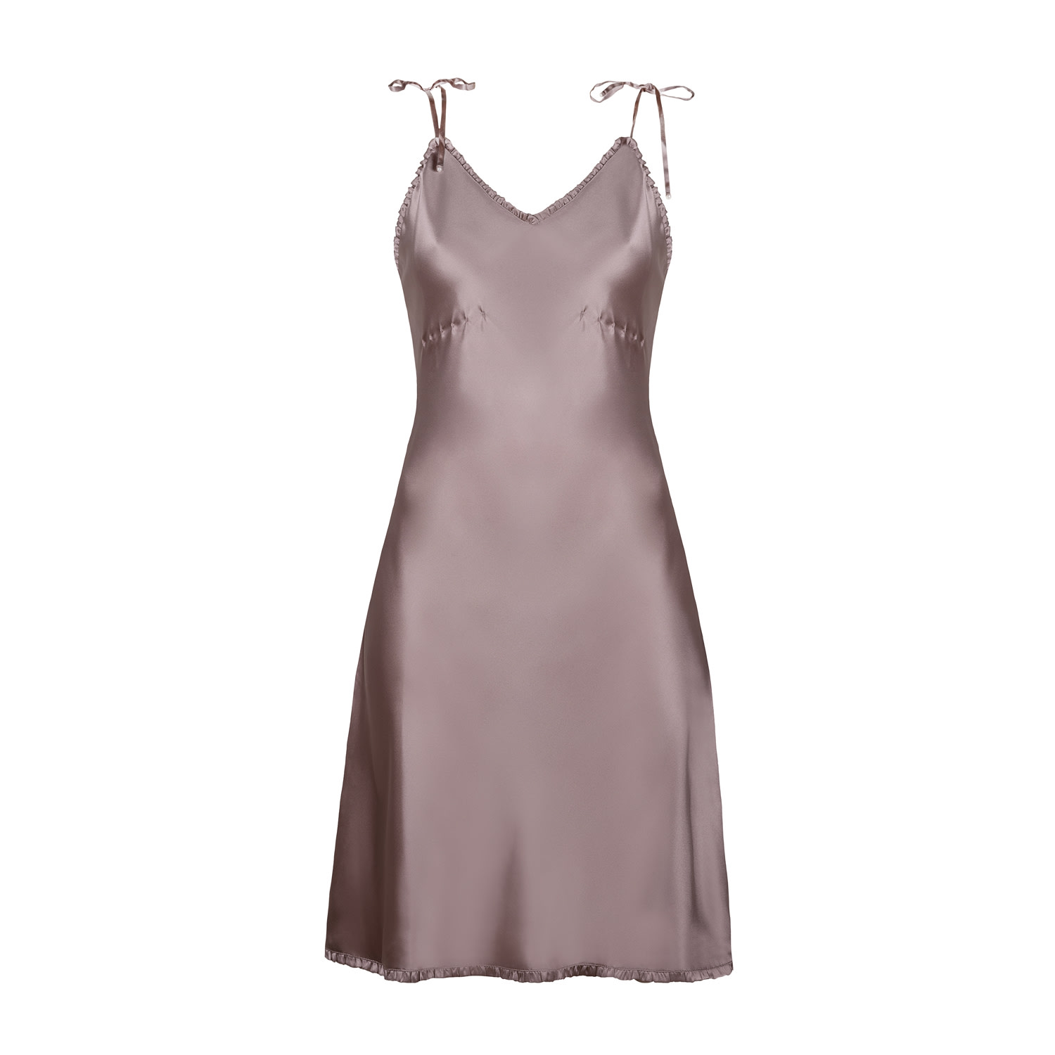 rose silk slip dress L'AGENCE Seridie Silk Slip Dress In Pink Multi Romantic Rose