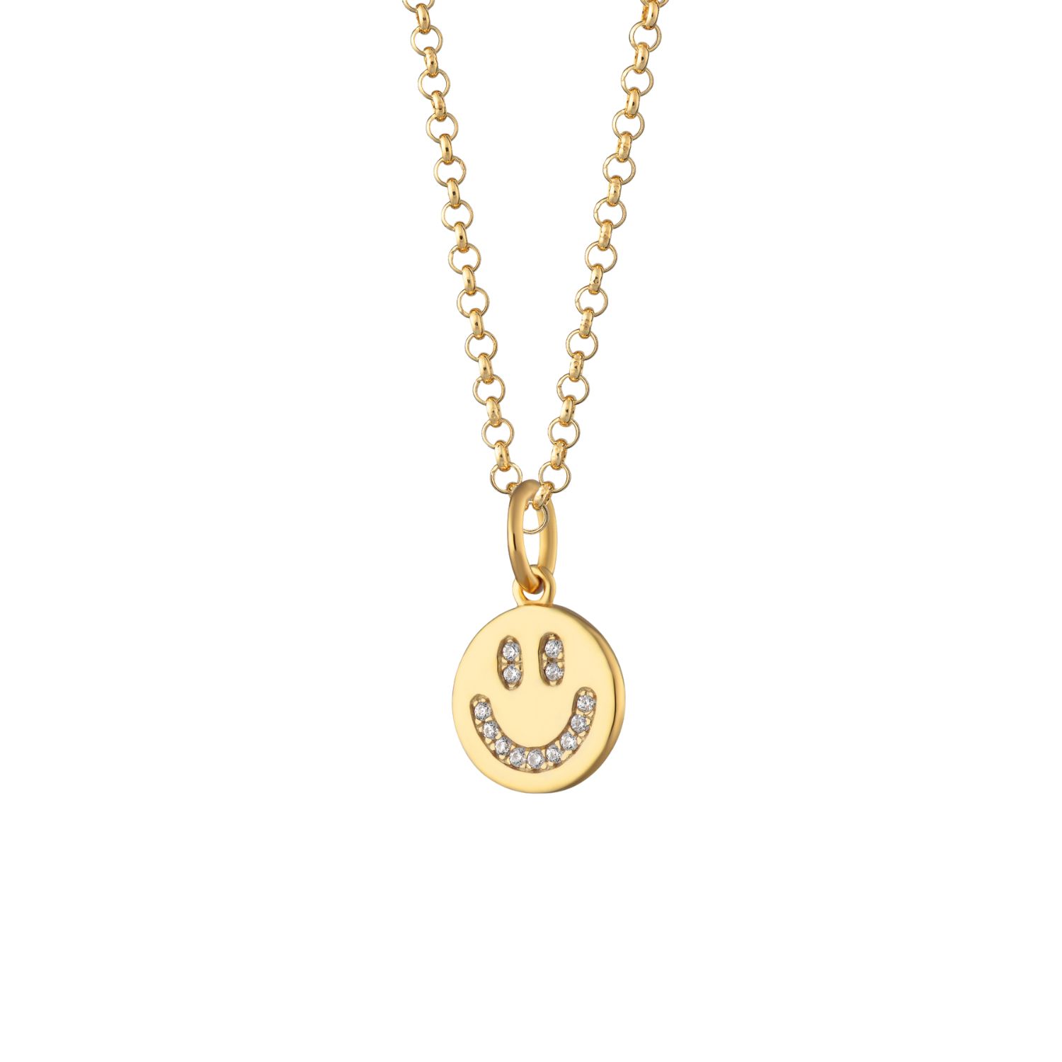 アクセサリー AMBUSH smiley charm necklace 925 gold AMBUSH（アンブッシュ）の「SMILEY CHARM NECLACE（ネックレス