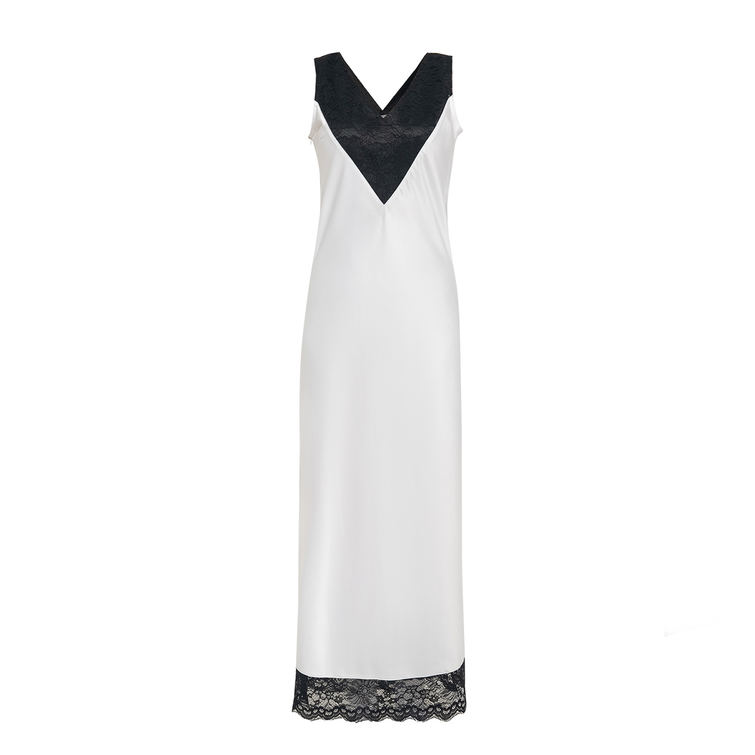 knee length dresses for ladies Baltic Born Womens Summerlin Lace Top Maxi Dress | Black