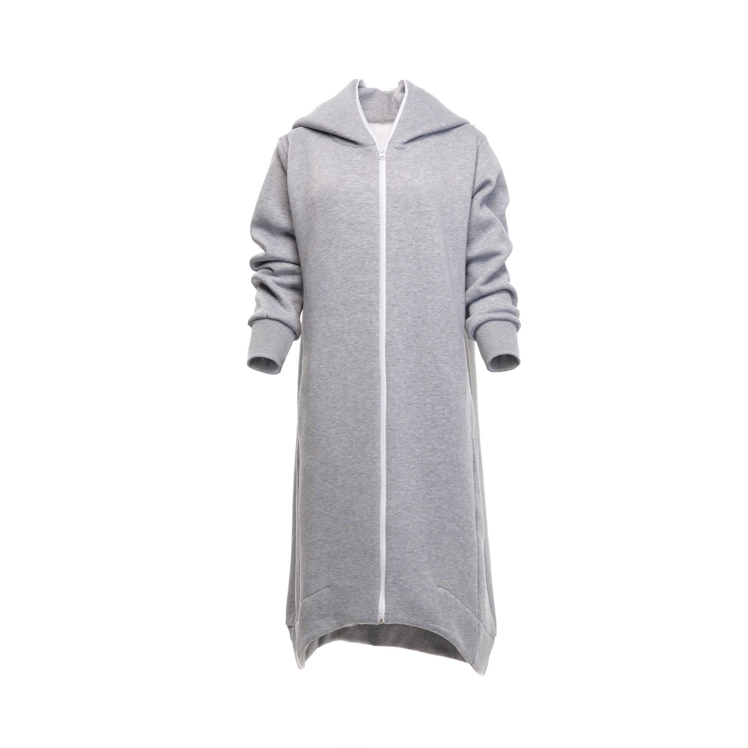 Long asymmetrical hoodie sale