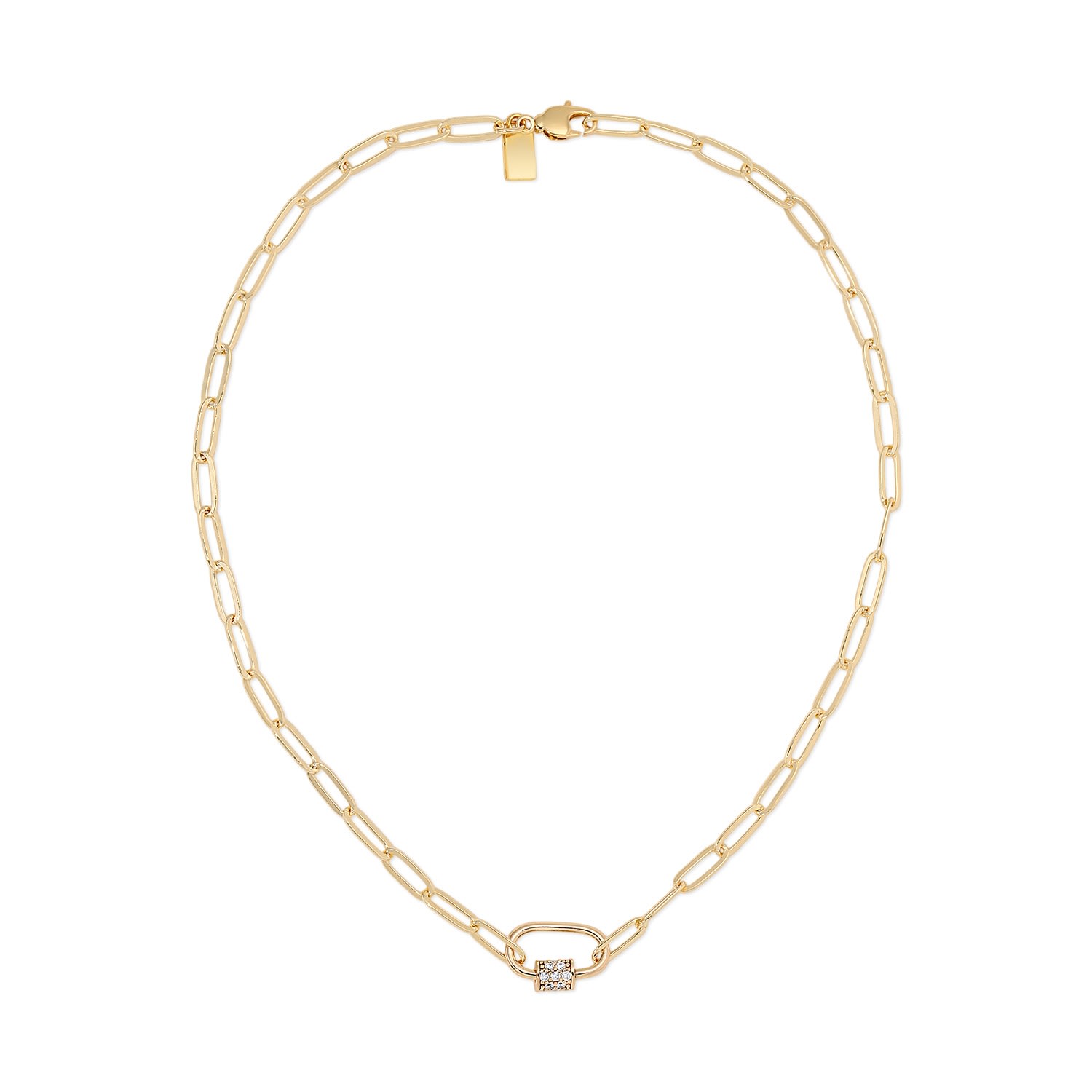 Carabiner Necklace | NATIVE GEM | Wolf & Badger