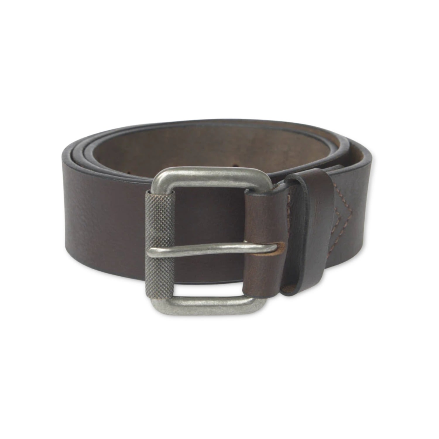 Lindenmann leather belt men, jeans belt men 40 mm wide, belt men jeans XL, full cowhide leather cognac, Farbe/Color:marrone, Size US/EU:Bundweite 90 cm Gesamtlänge 105 cm W 35.5 L