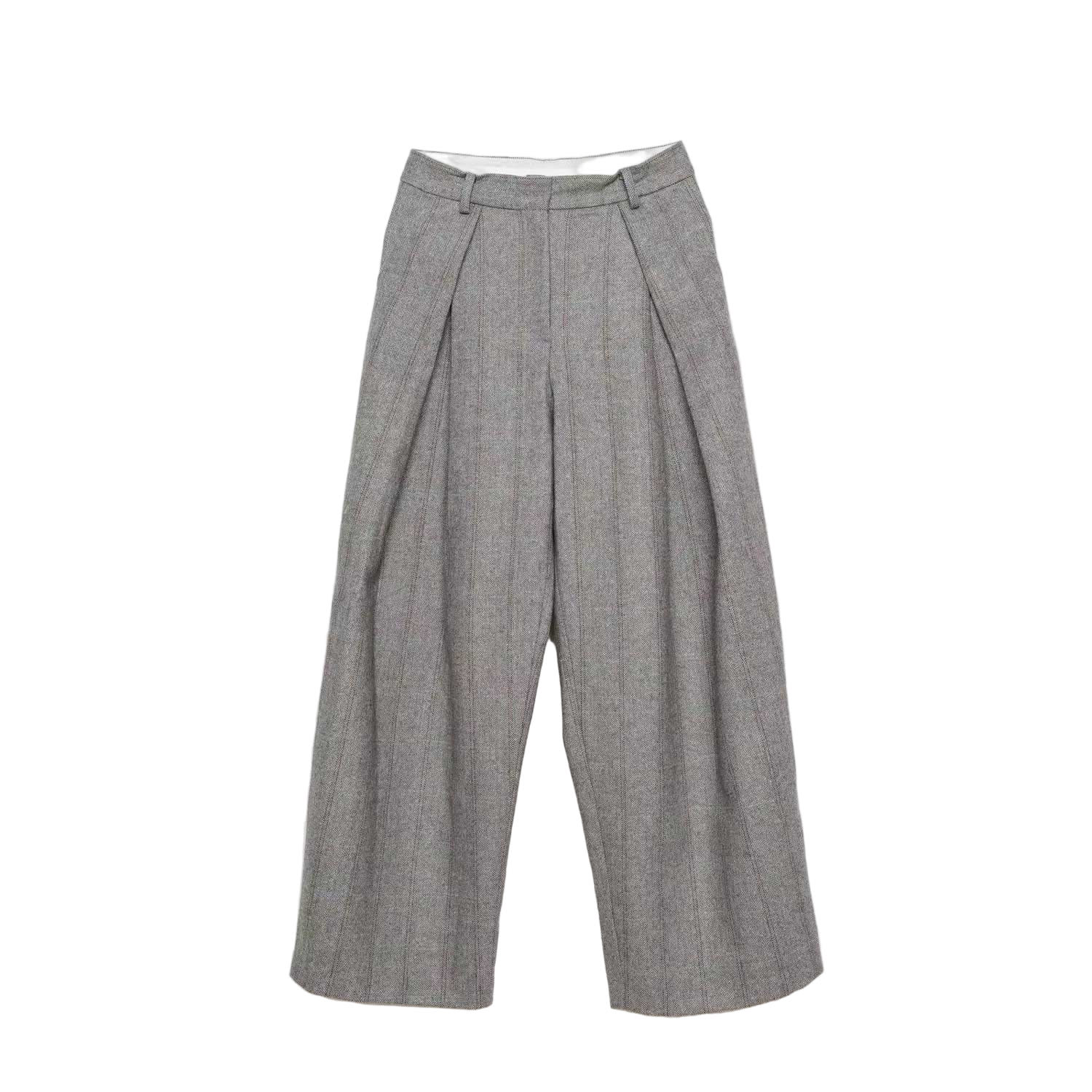 Hayes Herringbone Tweed Wide Leg Pants | Mute by JL | Wolf & Badger