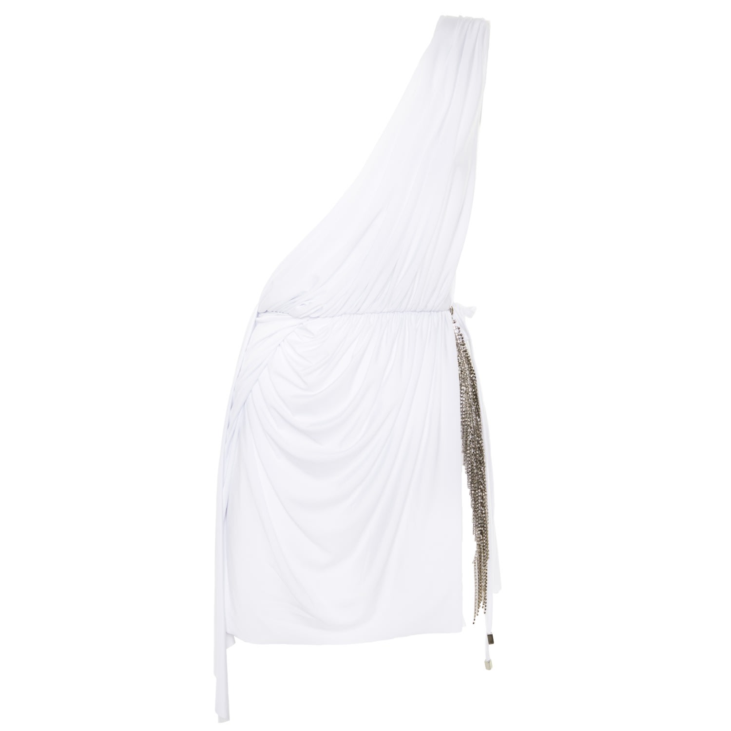 open lace back dress Galantis One Shoulder Maxi Dress main image 1