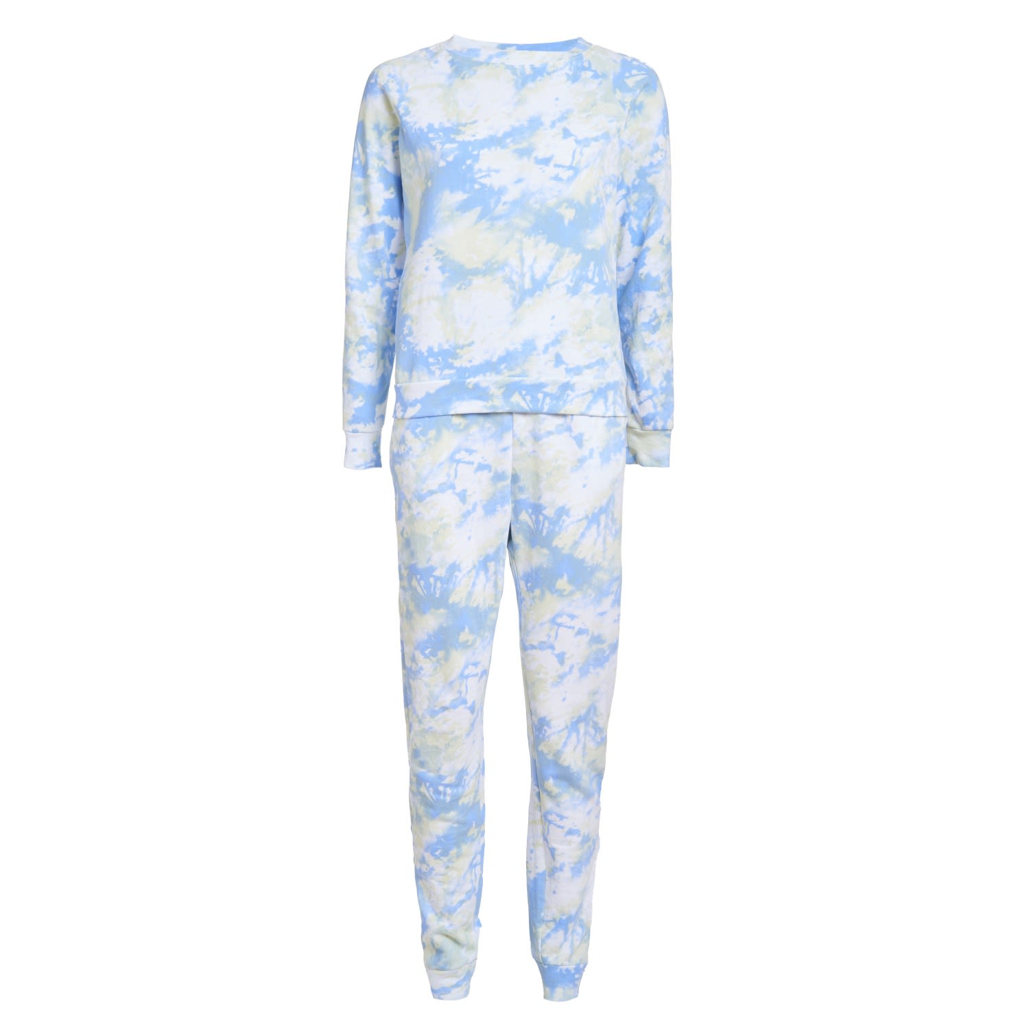 Cloud Tie-Dye Terry Sweat Suit NARCES Wolf Badger