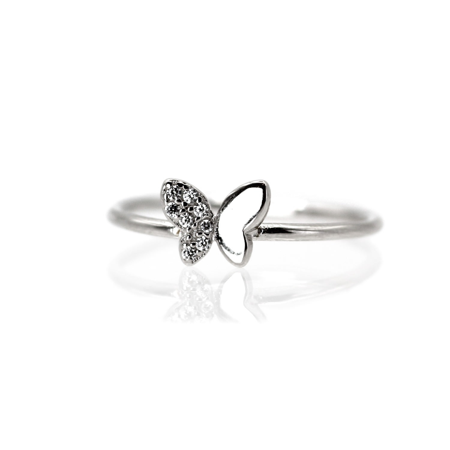 Cute butterfly rings deals