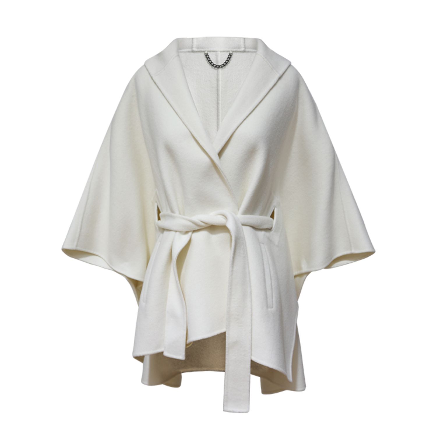 Jackson Landing Wool Blend Cape Coat - Cream | Belle & Bloom