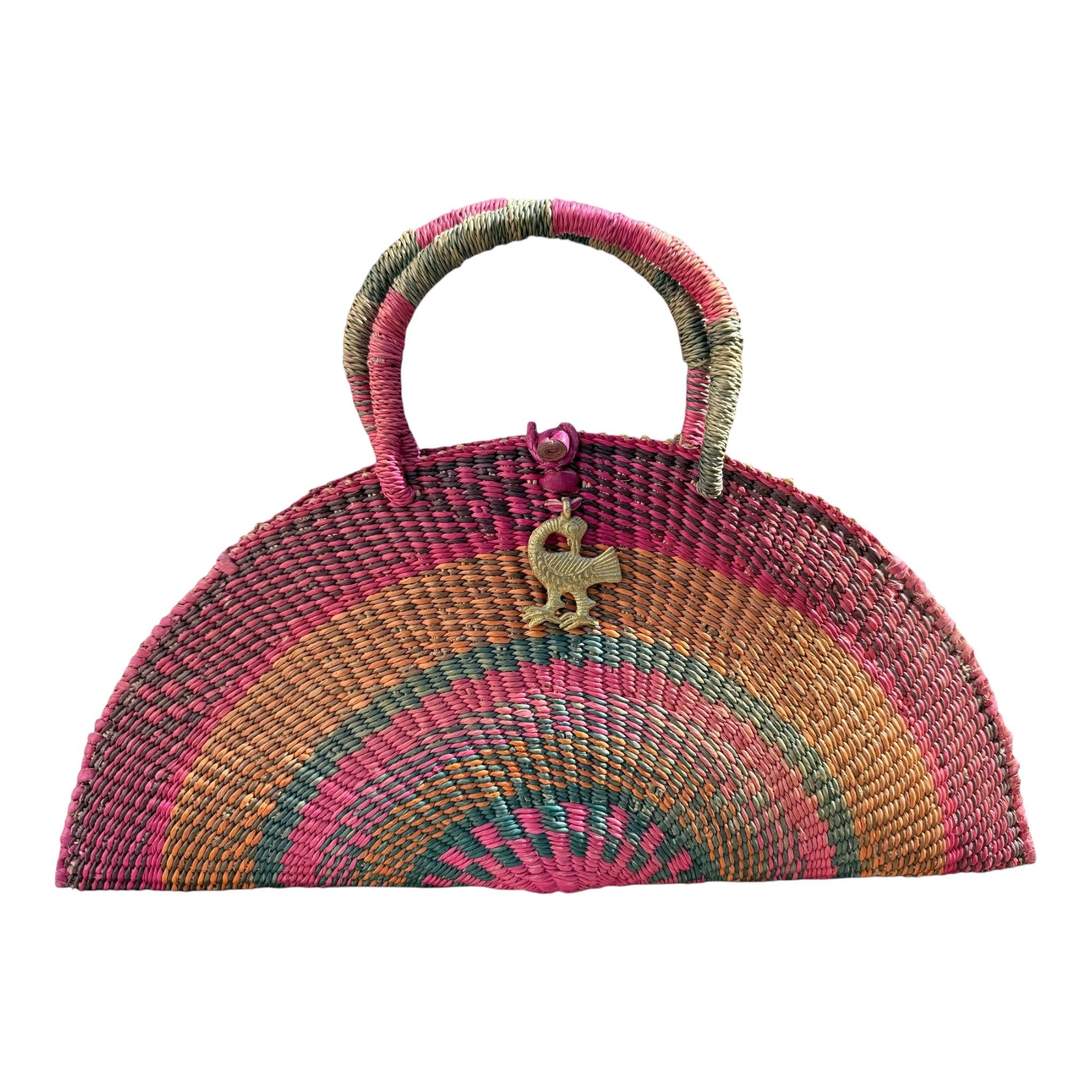KUSANA Handwoven Sankofa Bag | Sokona | Wolf & Badger