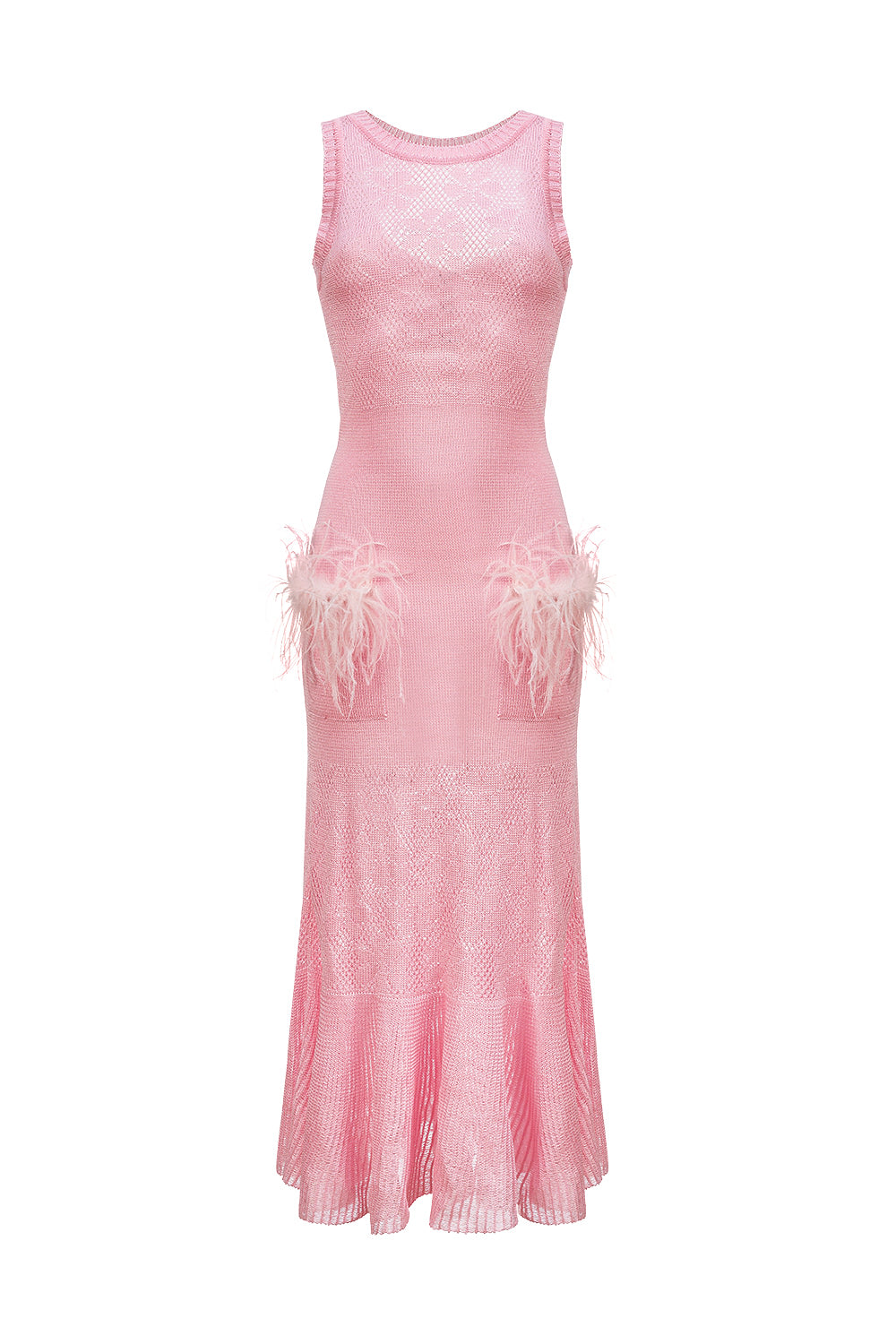wolf and badger pink dress Wolf & Badger