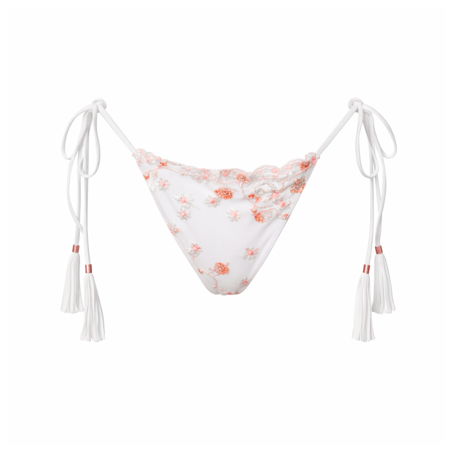 Lani In Strawberry Lace Bottoms | Ivy Swimwear | Wolf & Badger