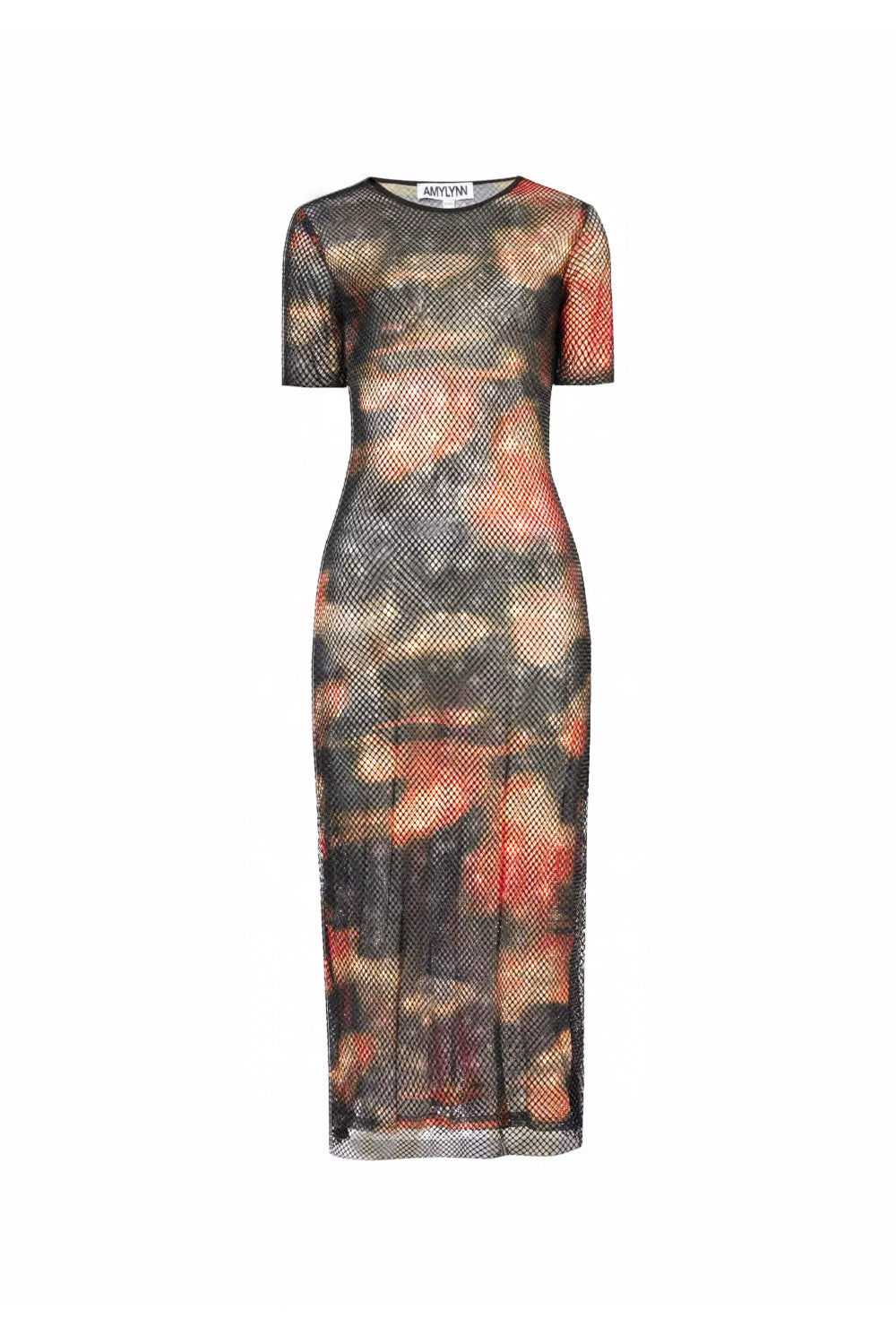 metallic petite dress Printed Metallic Foil Swirl Jacket Dress