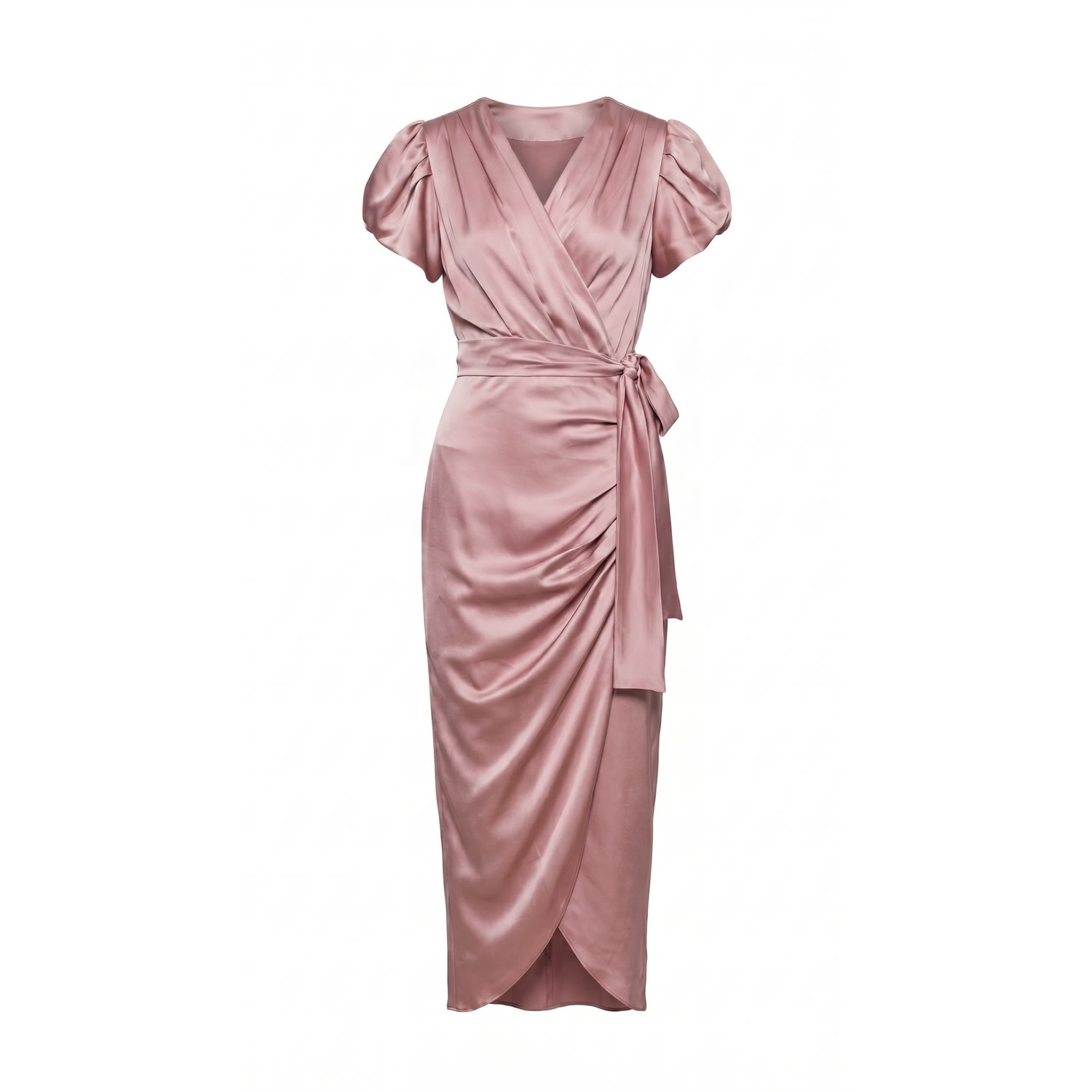 v neck long sleeve maxi dress Marla Metallic Knit V-Neck Petal Blush %0D%0ATo%20maintain%20the%20beauty%20of%20your%20garment%2C%20please%20follow%20the%20care%20instructions%20on%20the%20attached%20label Plus Size Floral Embroidered Color:Rosette Crepe / Rosette Chiffon