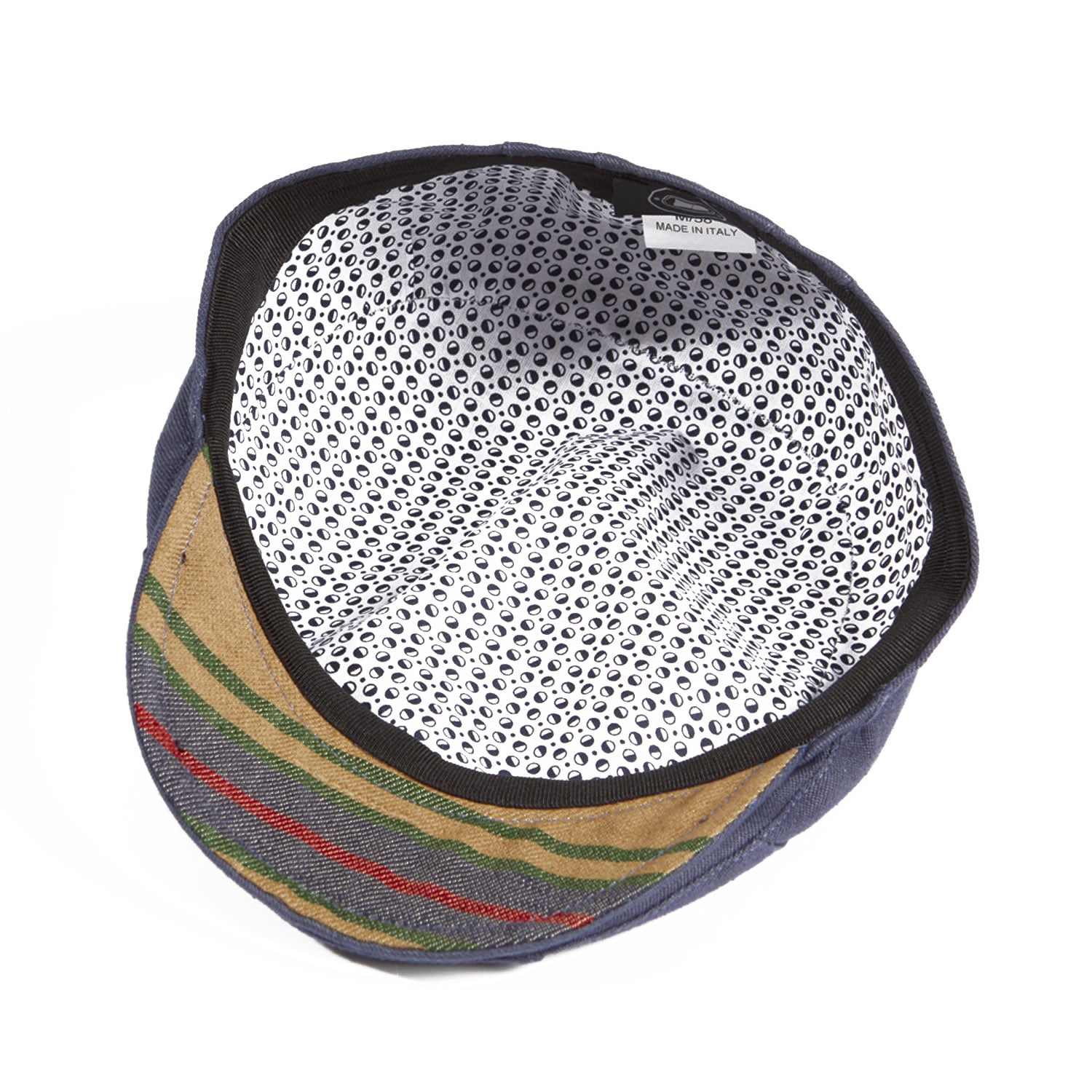 Louis Navy Italian Linen Summer Tailored Summer Cap For Men Dasmarca Hats Wolf Badger