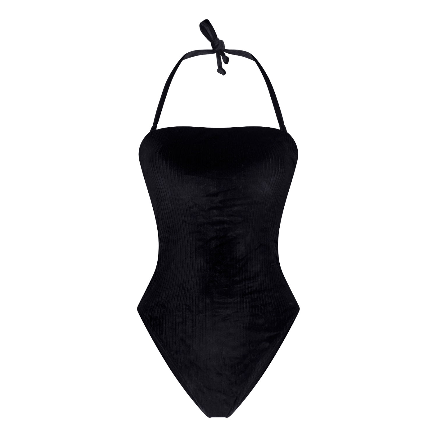 Marbella Black Velvet Swimsuit | Maison Tangerine | Wolf & Badger