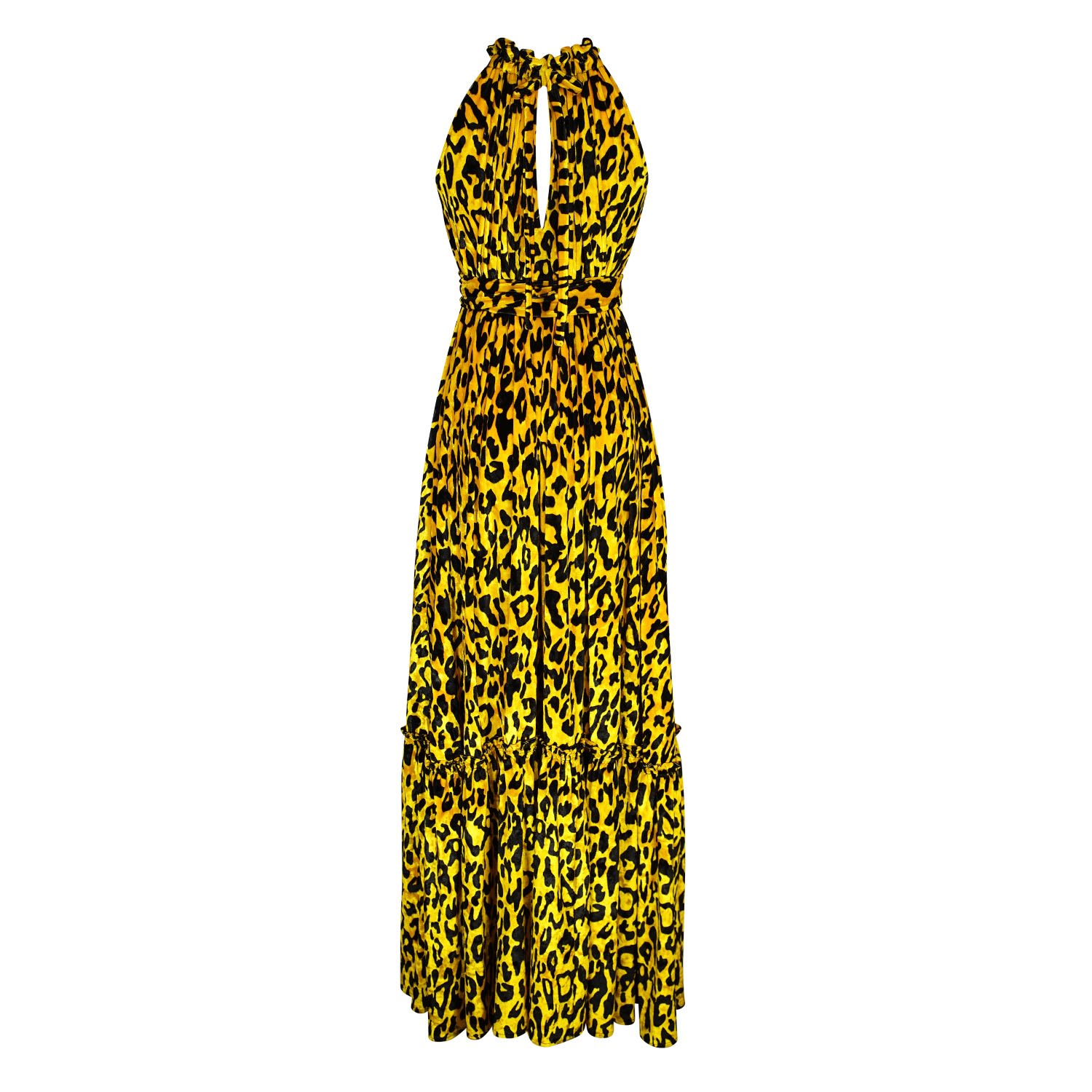 vanya maxi dress in zebra ZARA Size XS, S, M