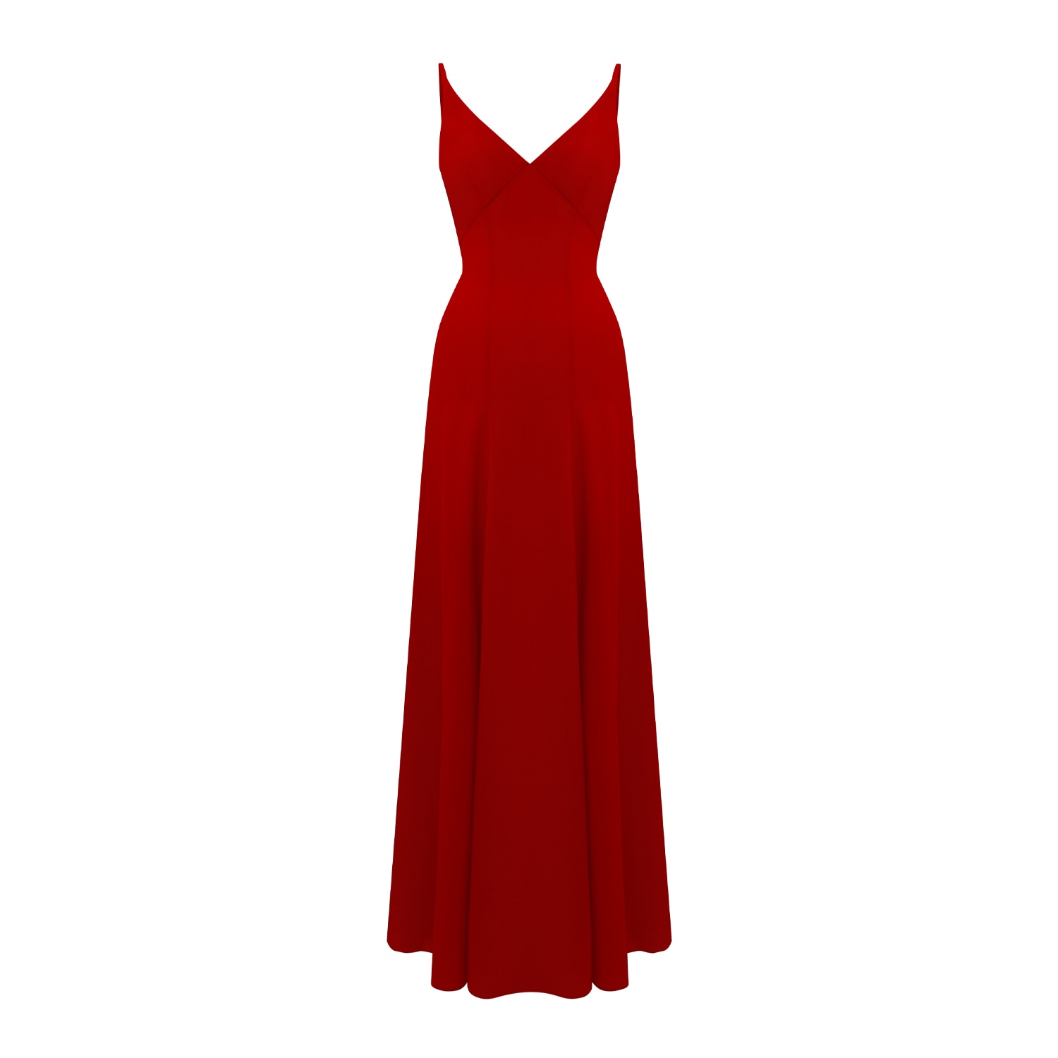 Sanctumum Peaches Maxi Dress - Red