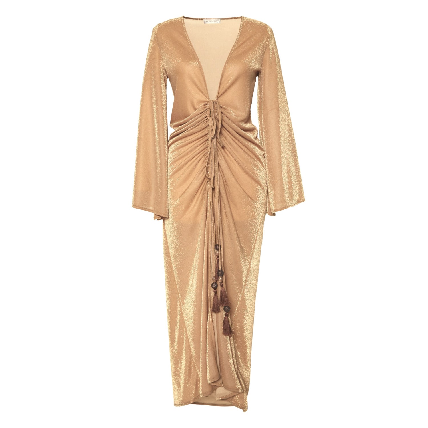 slim fit dress slacks Coral Open Back Maxi Dress