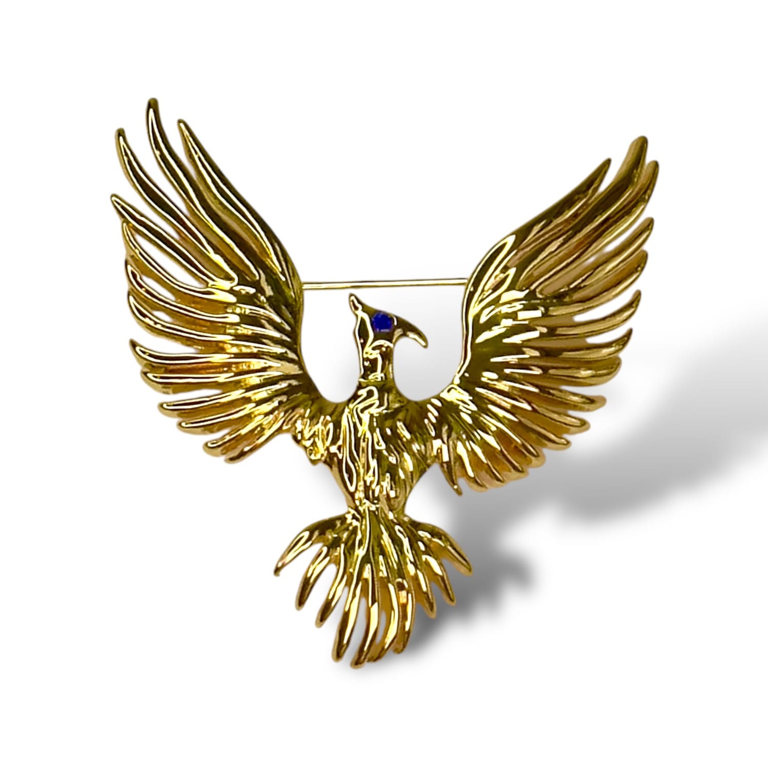 Phoenix Brooch | Jagged Halo Jewelry | Wolf & Badger