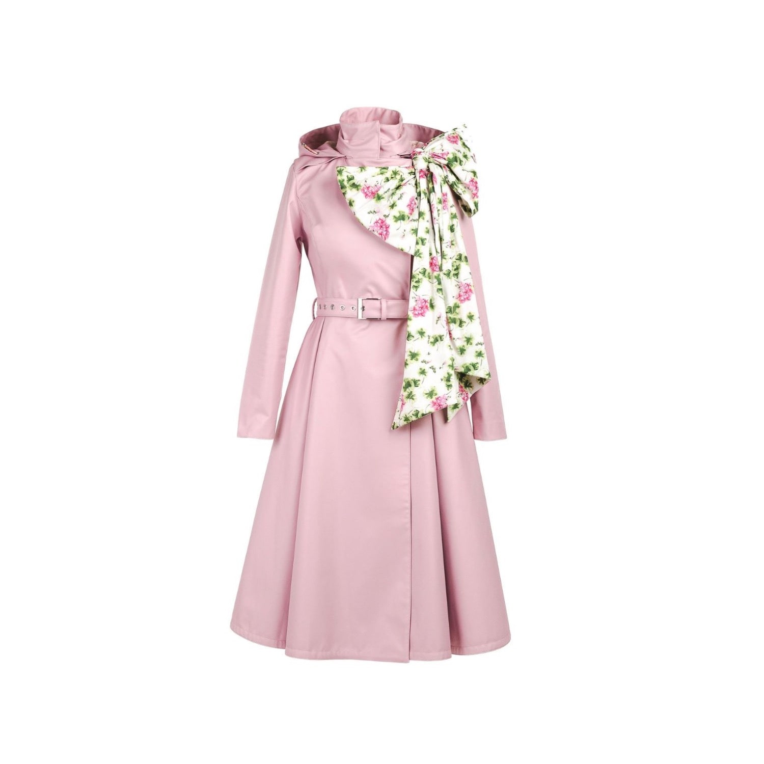 ジャケット・アウター Girly ribbon trench coat treat urself Pink Trench Coat: Rosie Bow | RainSisters | Wolf & Badger