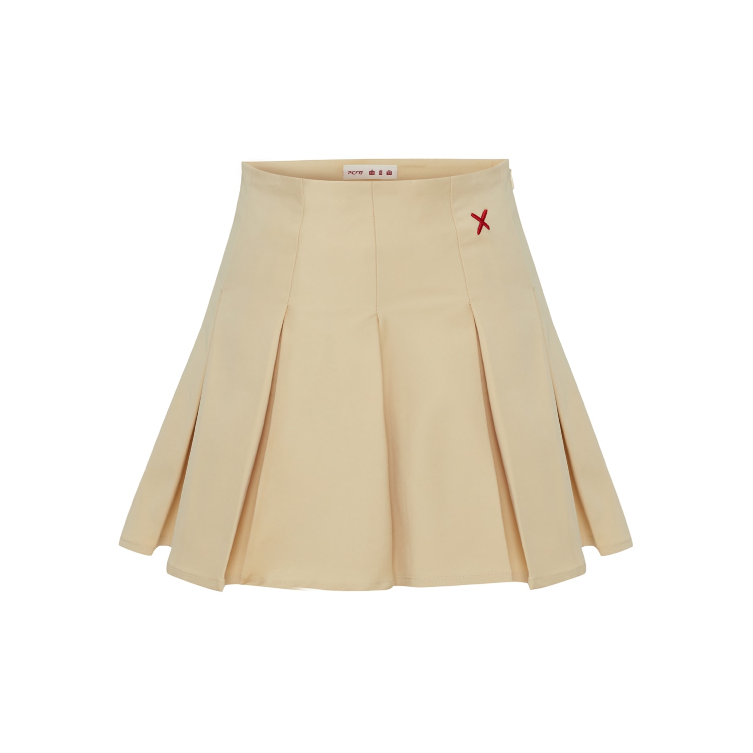 Pleated Skirt - Chino Green | PCFG | Wolf & Badger