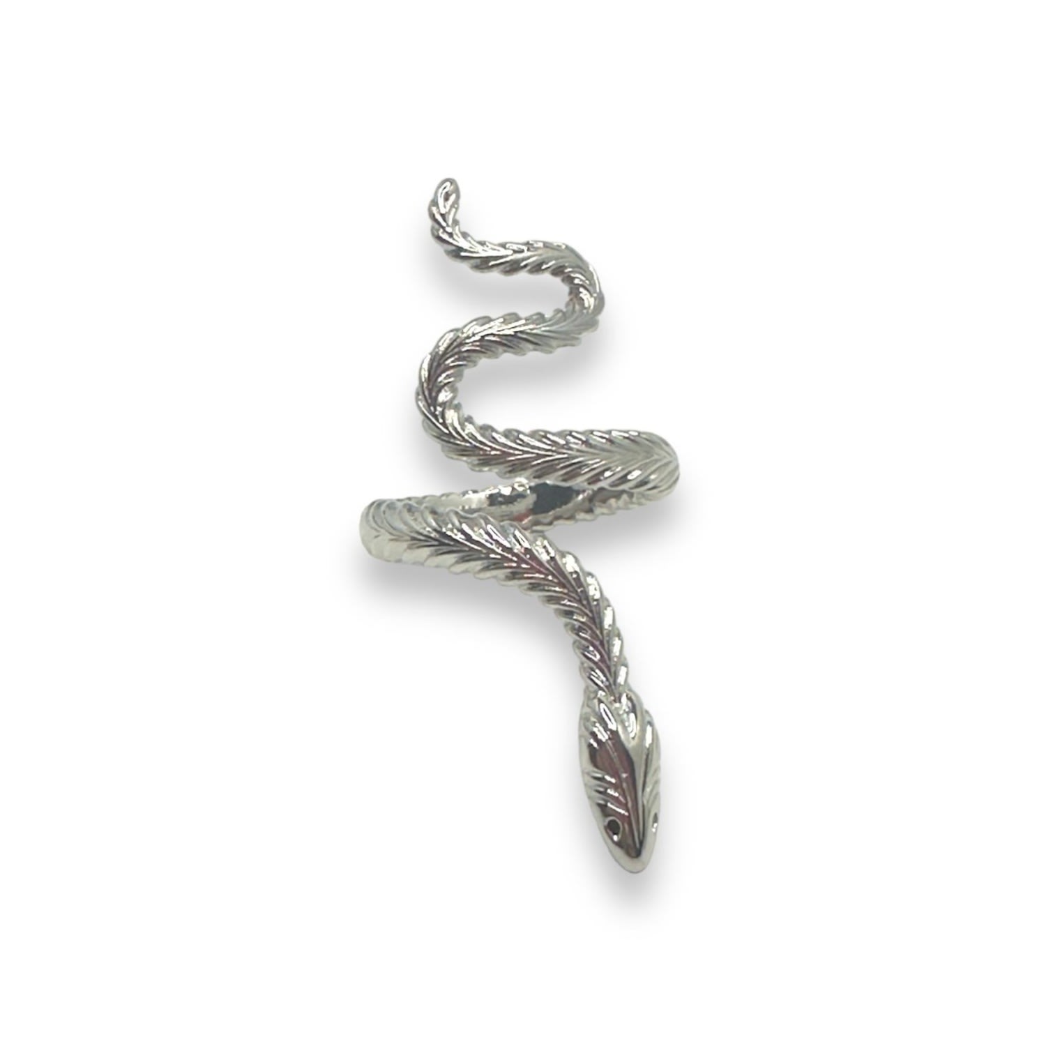 Reputation Silver Snake Ring Reputation Ring - Etsy main image 2